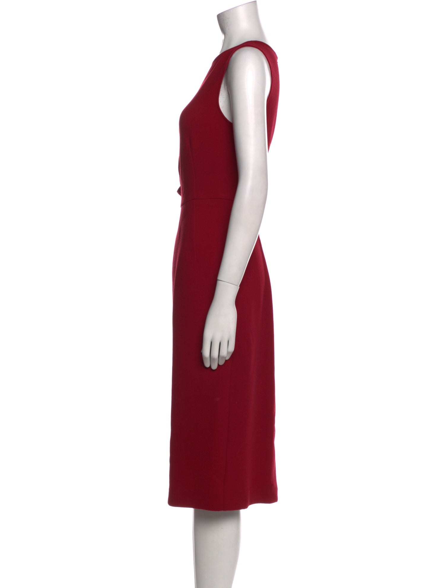 P.A.R.O.S.H. Wool Midi Length Dress