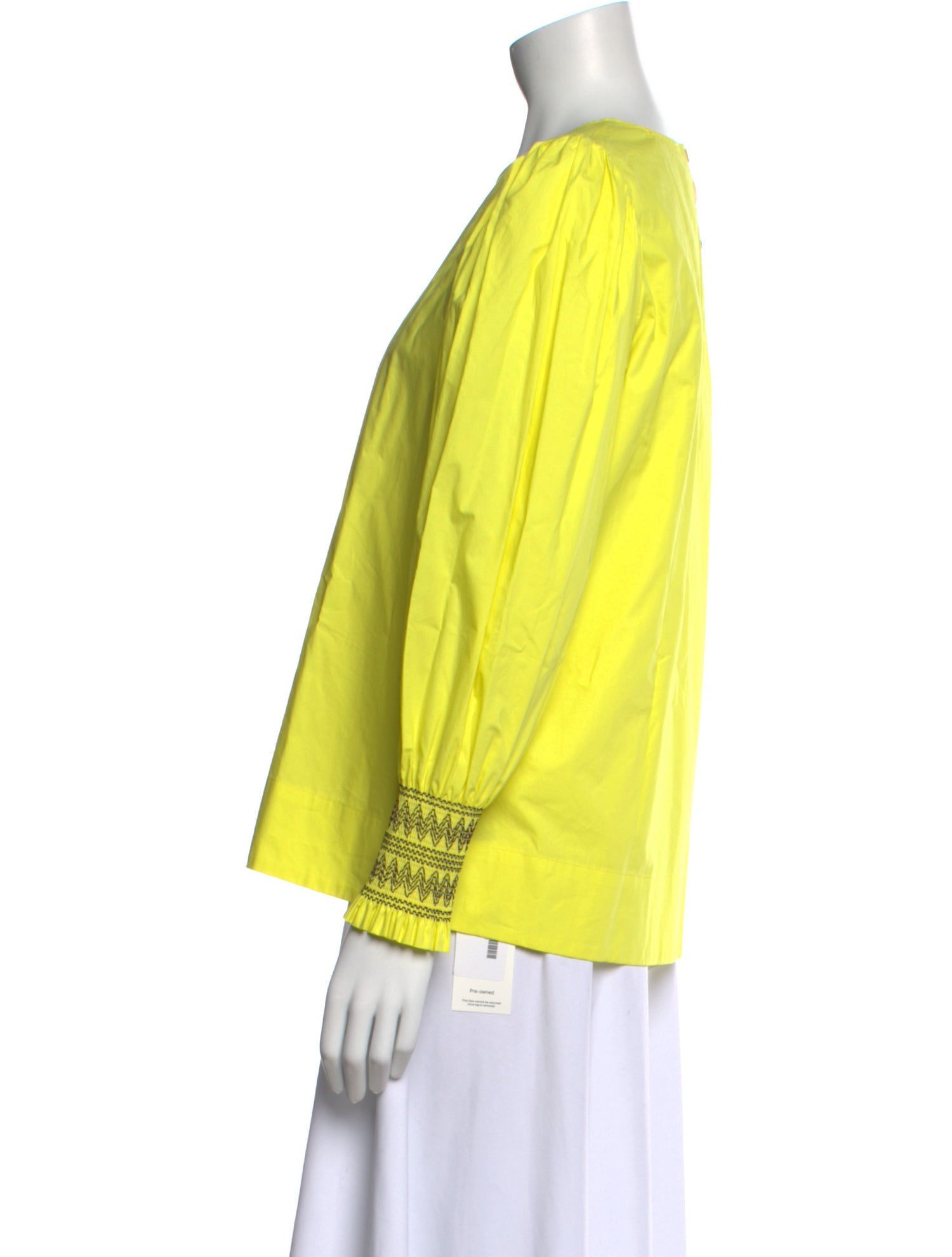 P.A.R.O.S.H. Crew Neck Long Sleeve Blouse