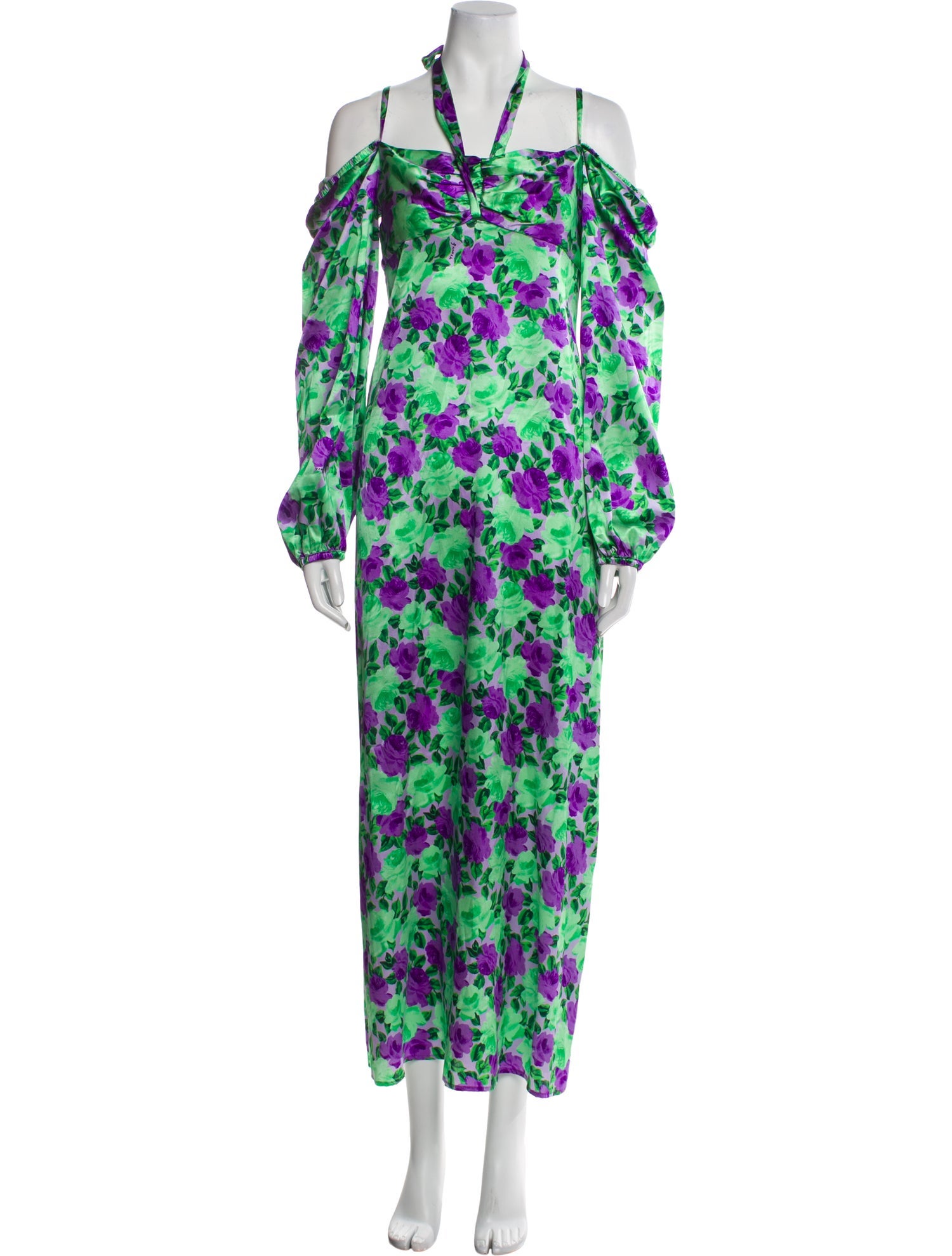 P.A.R.O.S.H. Silk Long Dress