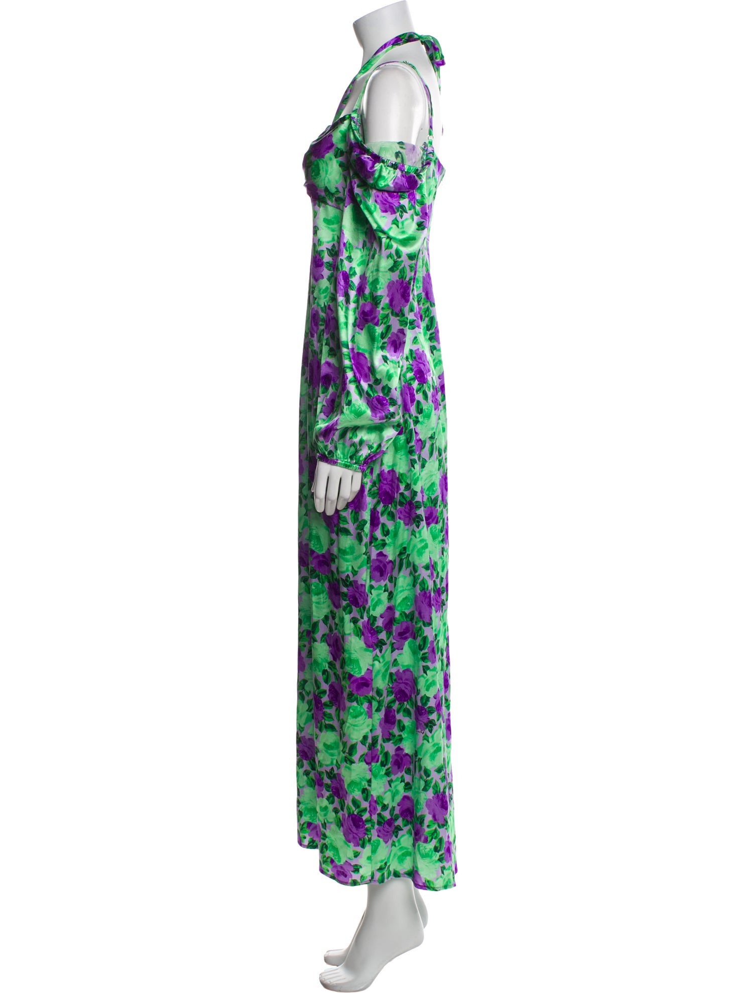 P.A.R.O.S.H. Silk Long Dress