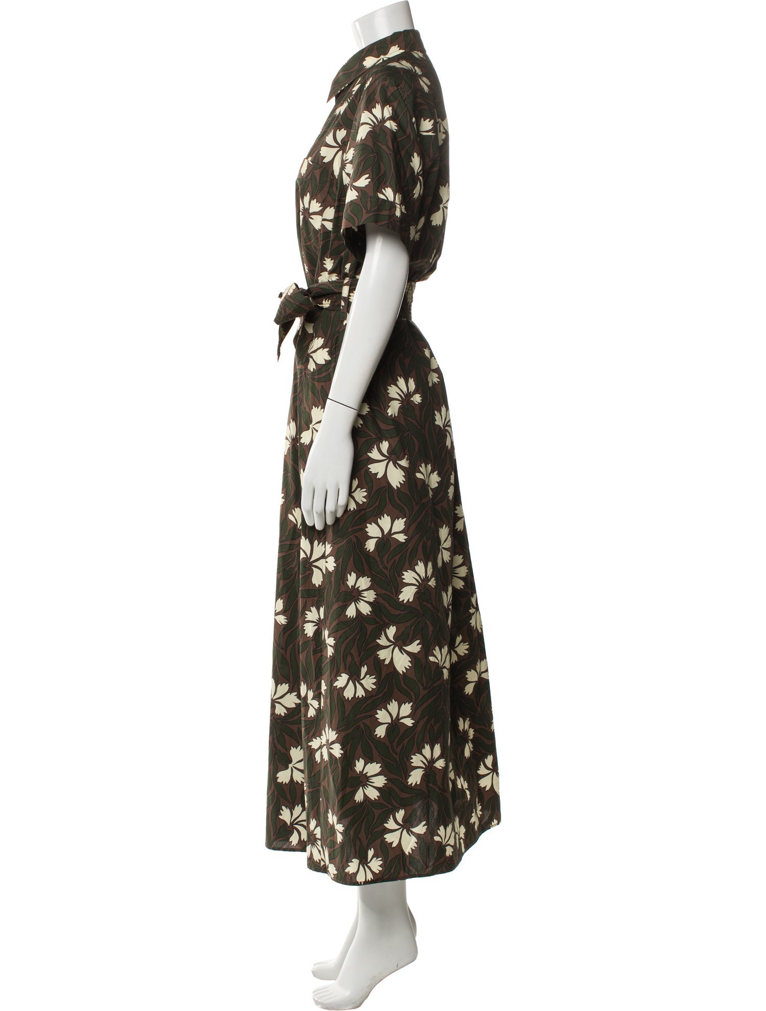 P.A.R.O.S.H. Floral Print Long Dress