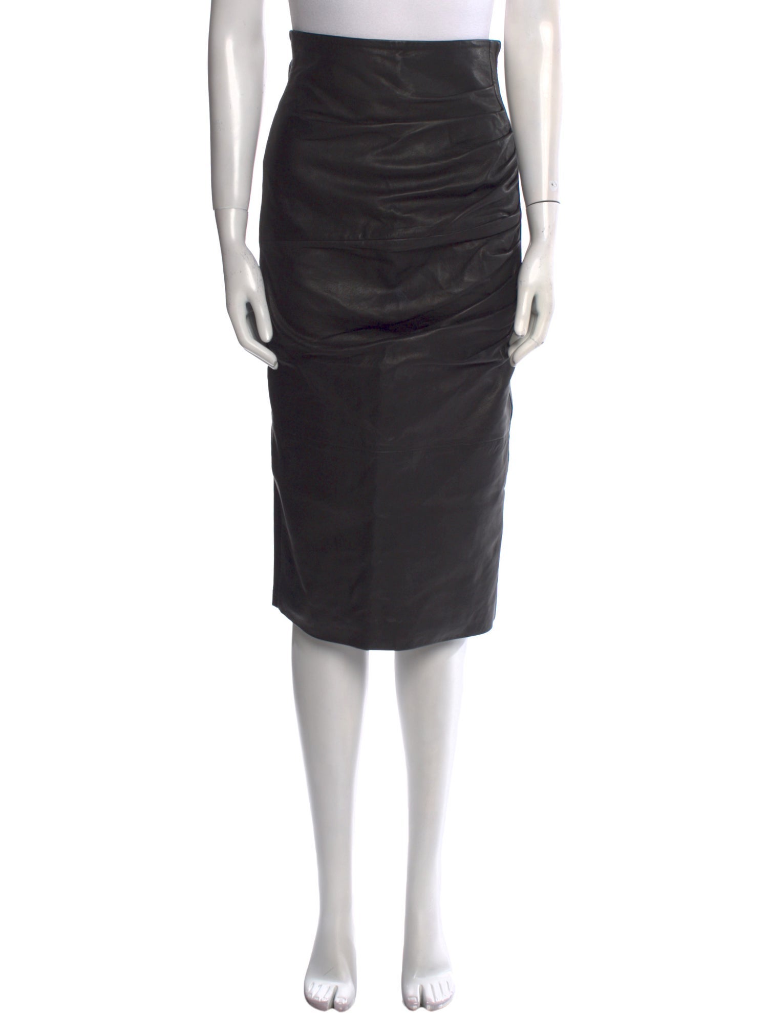 P.A.R.O.S.H. Virgin Wool Knee-Length Skirt
