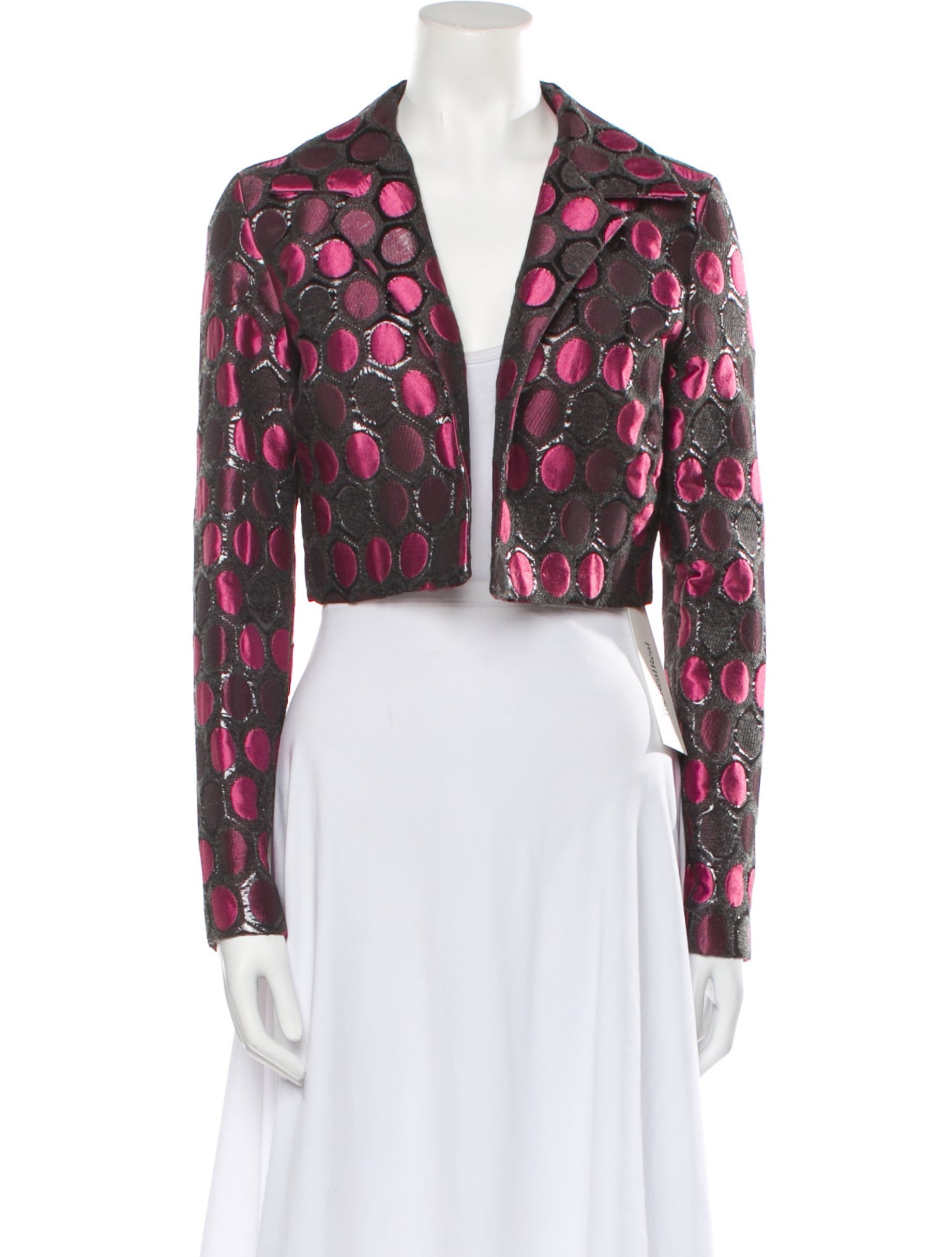 P.A.R.O.S.H. Polka Dot Print Blazer