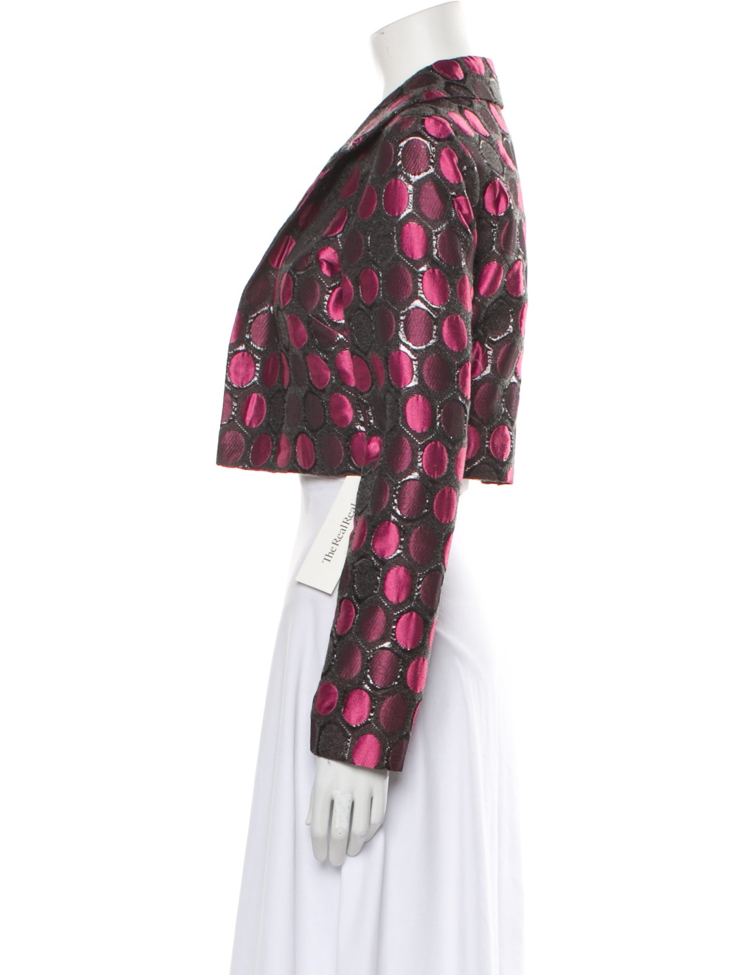 P.A.R.O.S.H. Polka Dot Print Blazer