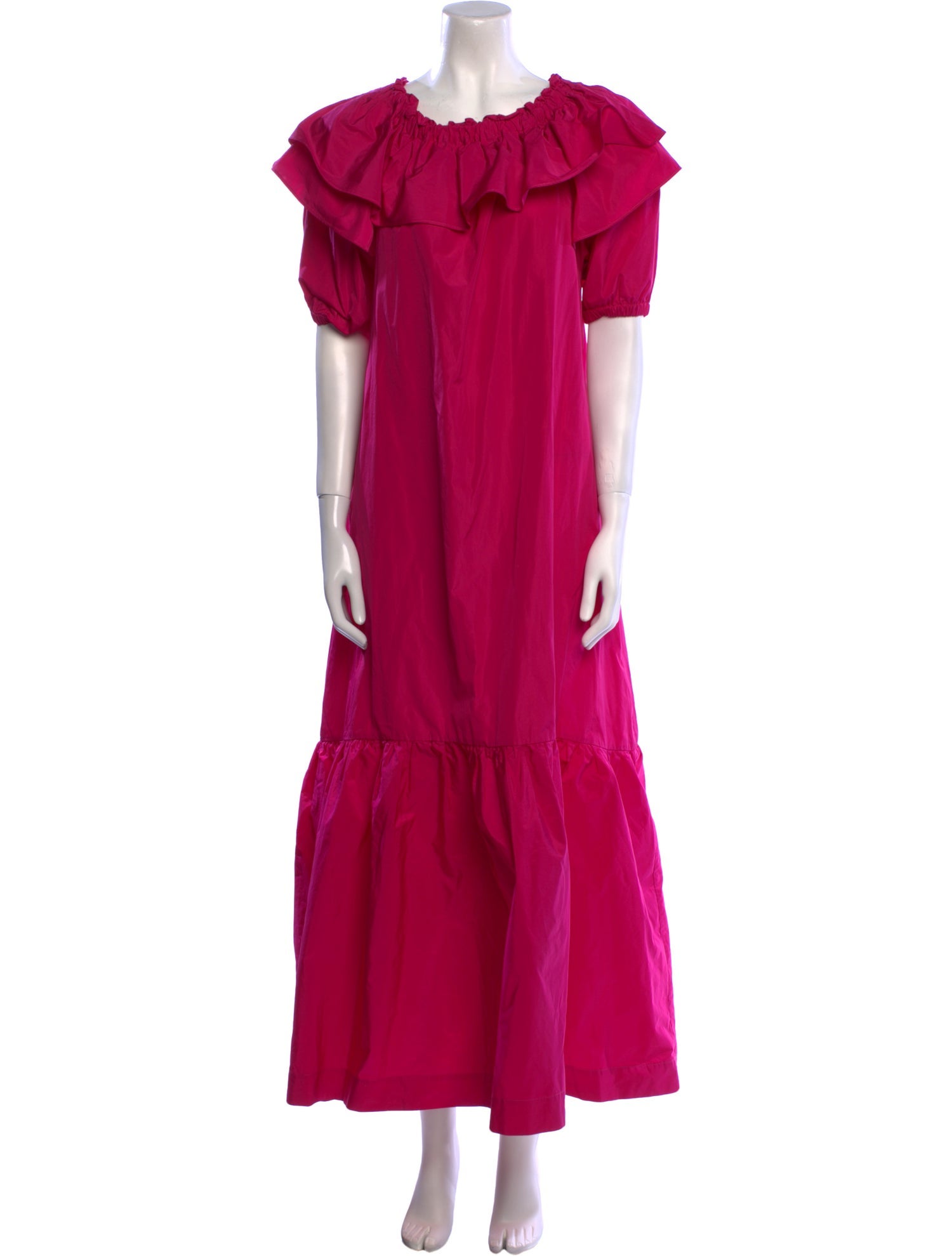 P.A.R.O.S.H. Crew Neck Long Dress