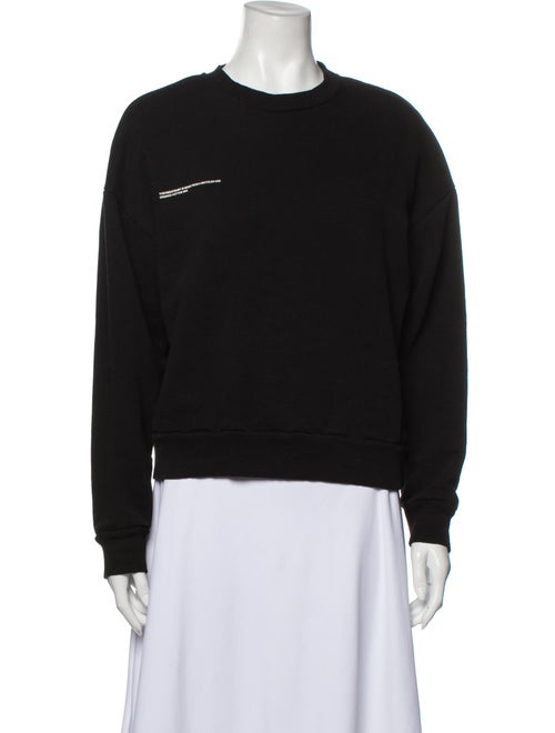 Pangaia Crew Neck Sweater Black