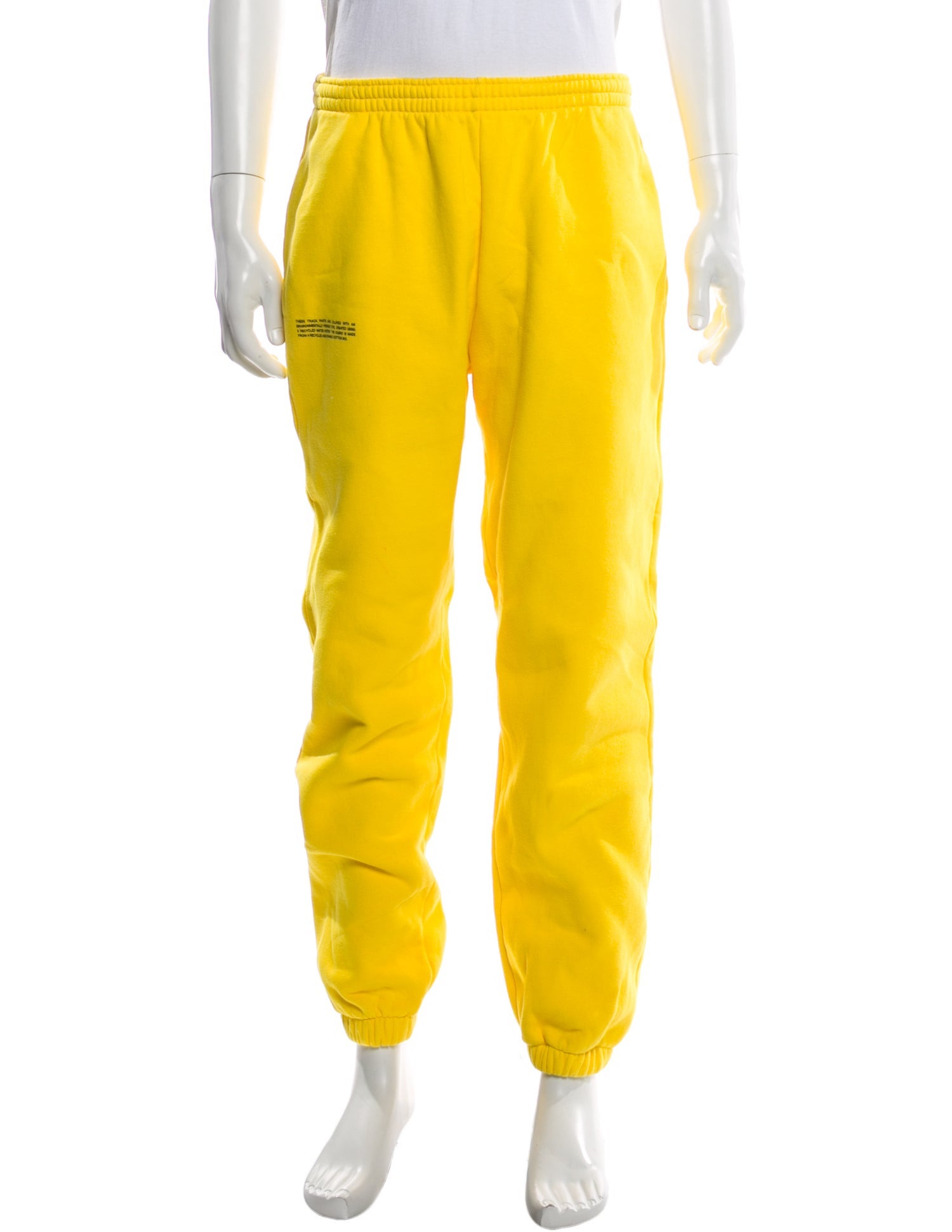 Pangaia Graphic Print Lounge Bottoms Yellow, 12.75" Rise Lounge