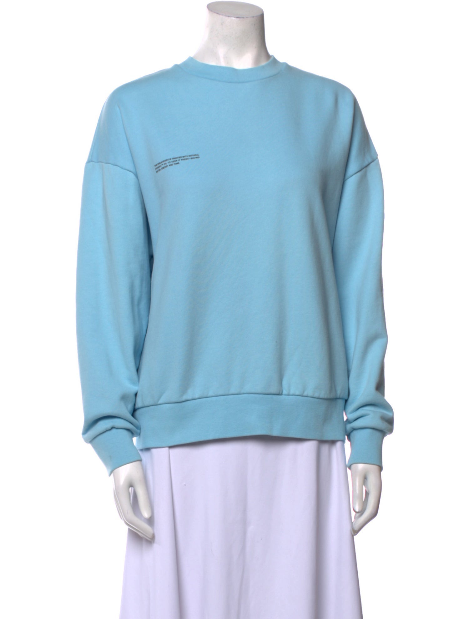 Pangaia Crew Neck Long Sleeve Sweatshirt