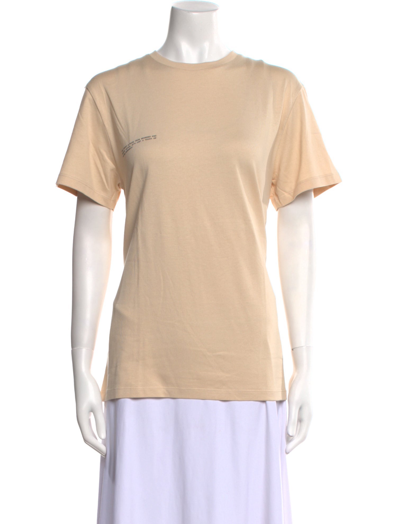 Pangaia Crew Neck Short Sleeve T-Shirt