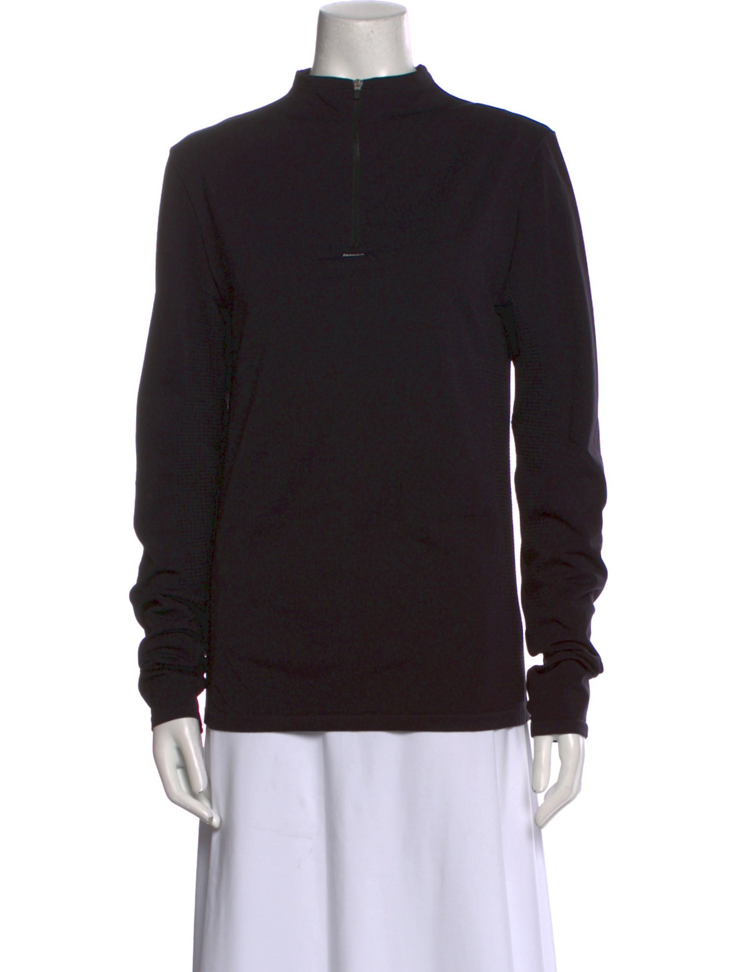 Pangaia Mock Neck Long Sleeve Sweatshirt