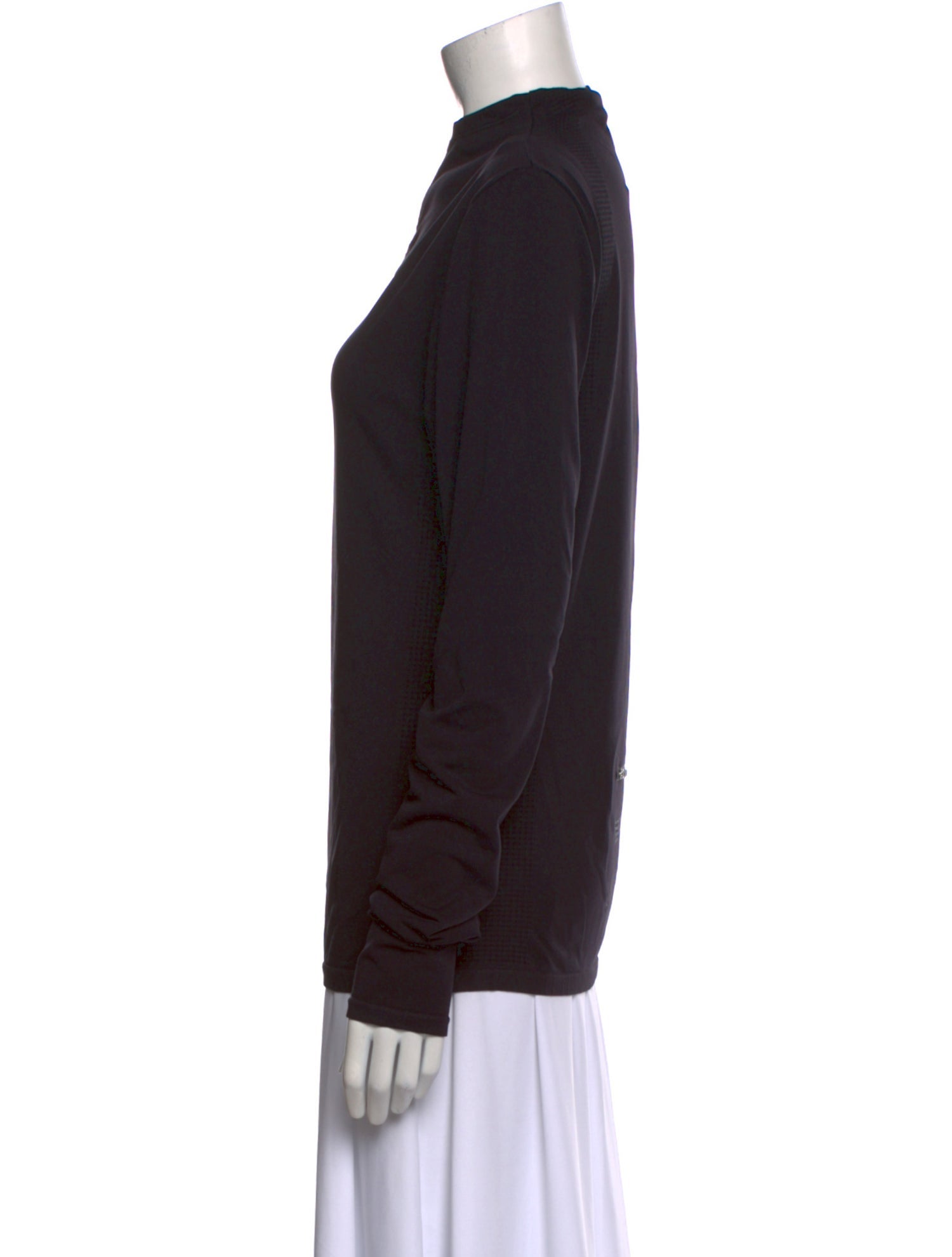 Pangaia Mock Neck Long Sleeve Sweatshirt