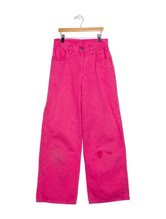 Pangaia High-Rise Wide Leg Jeans