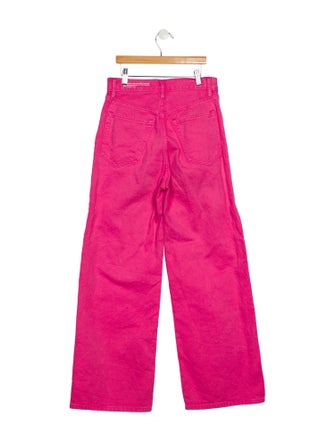 Pangaia High-Rise Wide Leg Jeans