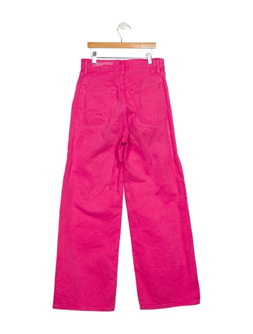 Pangaia High-Rise Wide Leg Jeans