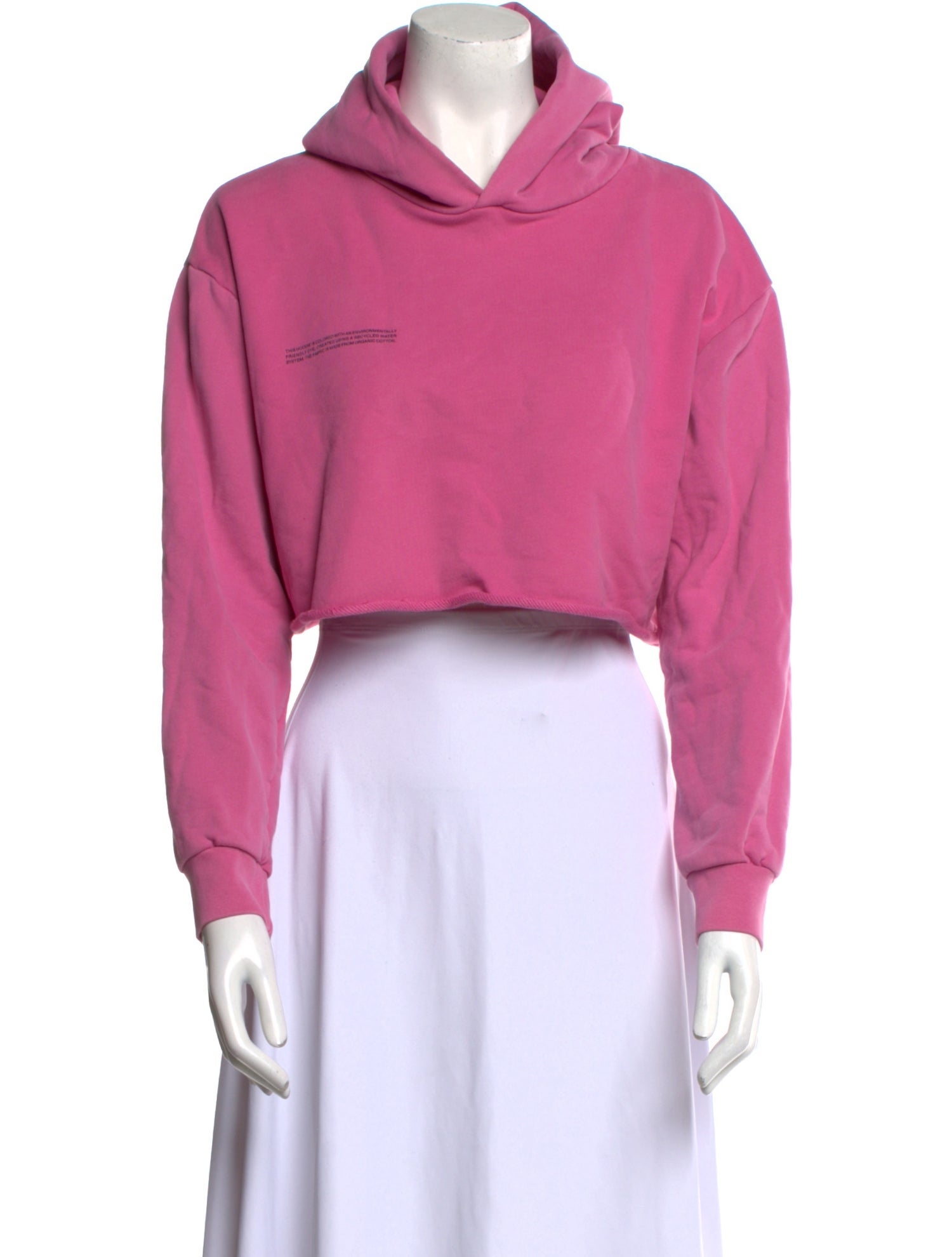 Pangaia Turtleneck Long Sleeve Crop Top