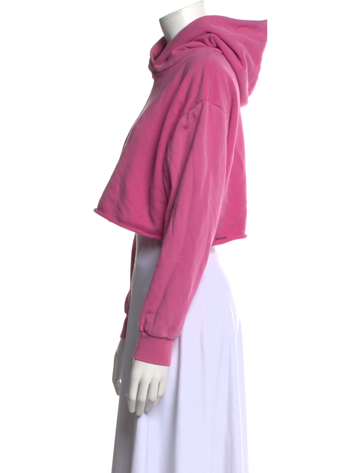 Pangaia Turtleneck Long Sleeve Crop Top