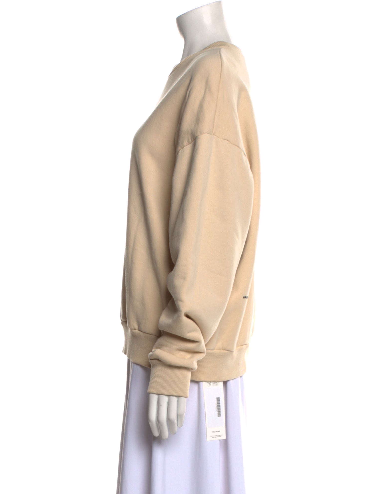 Pangaia Crew Neck Long Sleeve Sweatshirt