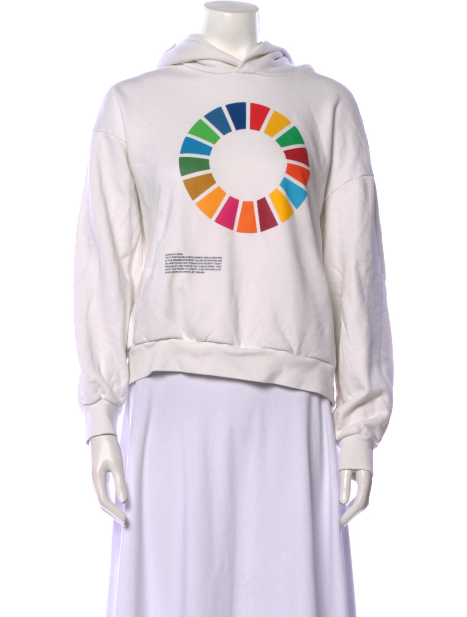 Pangaia Graphic Print Crew Neck Sweatshirt