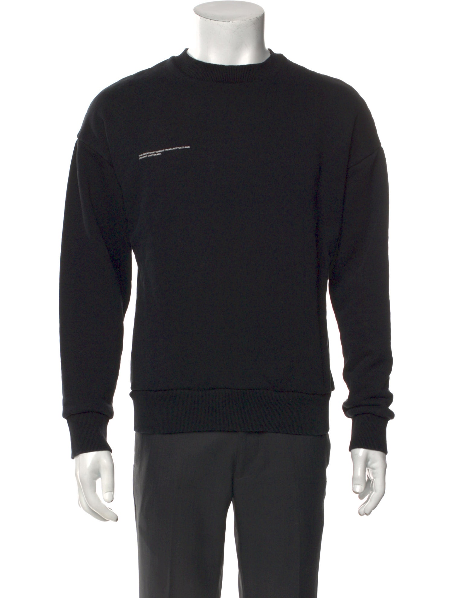 Pangaia Graphic Print Crew Neck Pullover