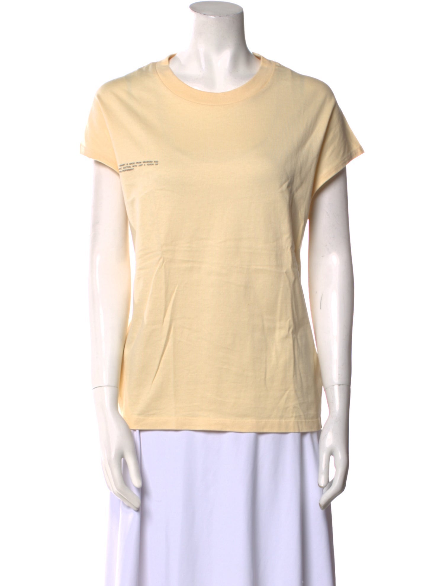 Pangaia Crew Neck Short Sleeve T-Shirt