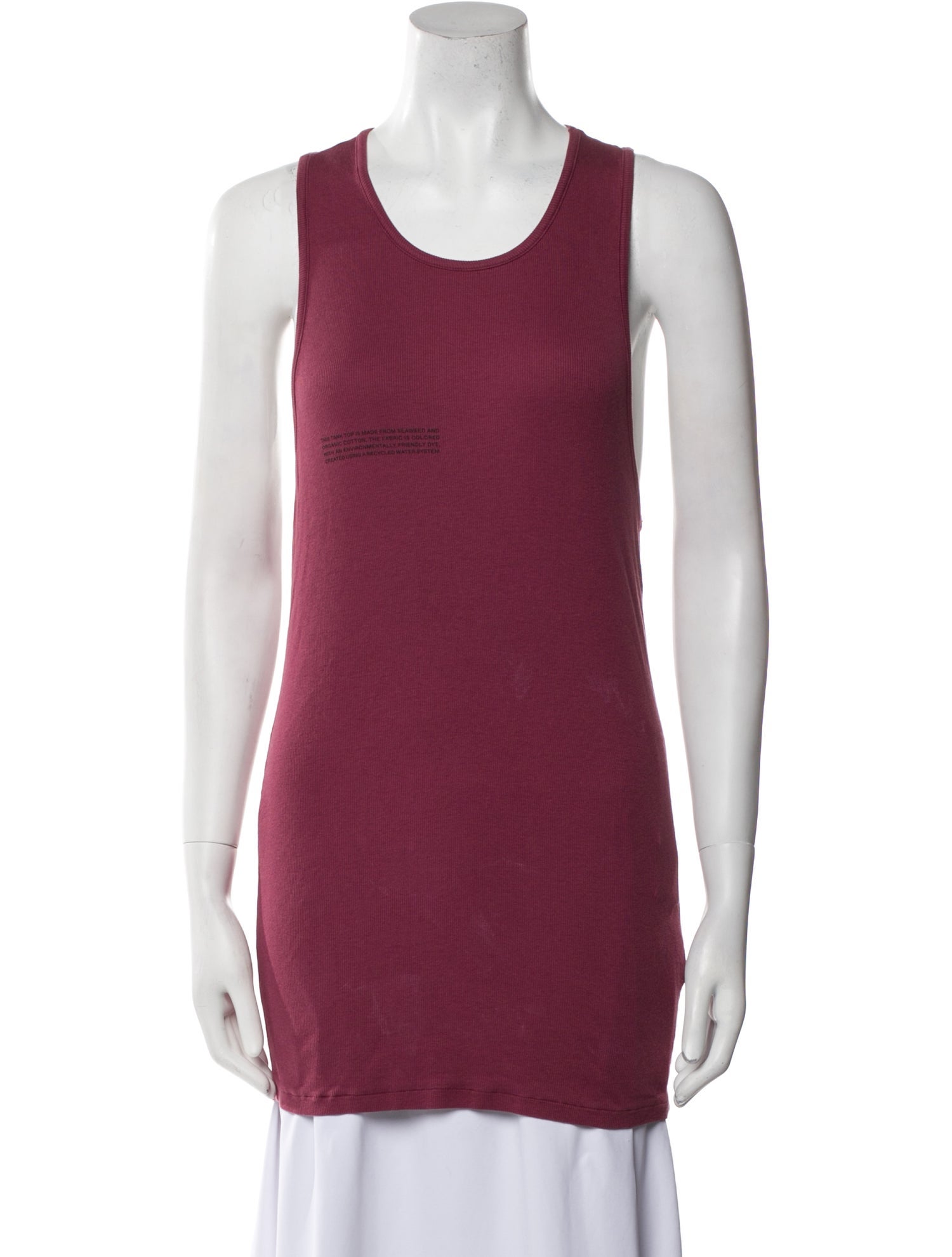 Pangaia Scoop Neck Sleeveless Top