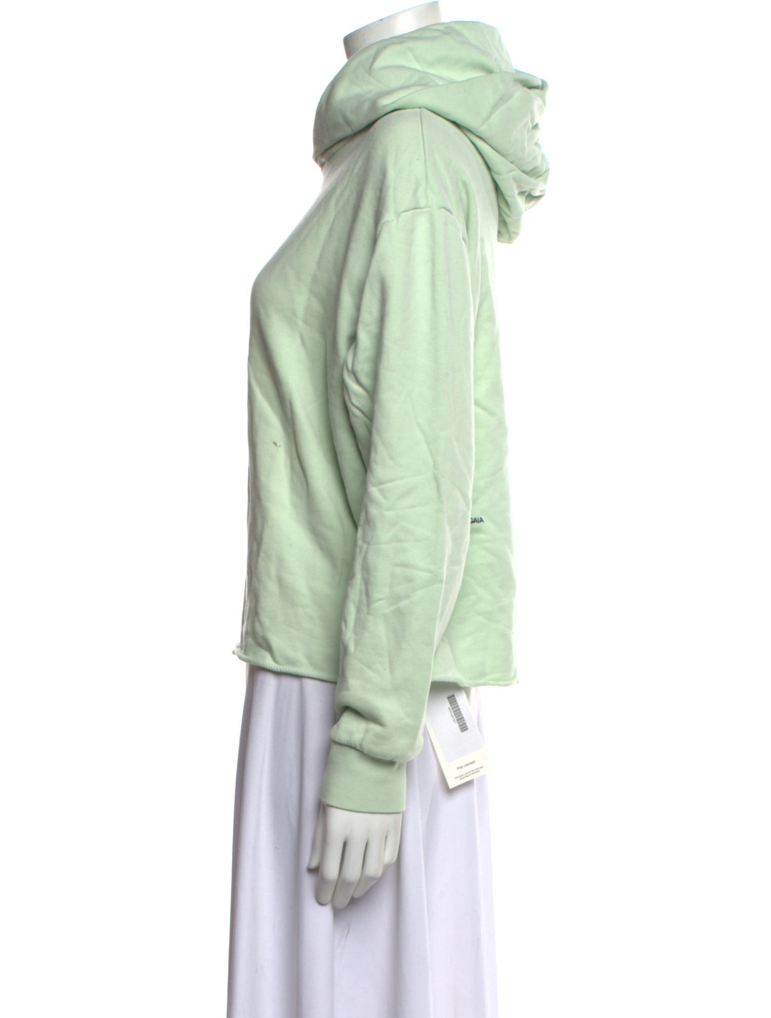 Pangaia Cowl Neck Long Sleeve Sweatshirt