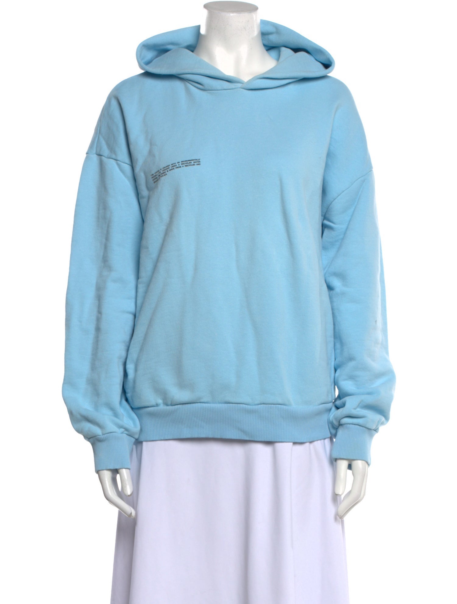 Pangaia Cowl Neck Long Sleeve Sweatshirt
