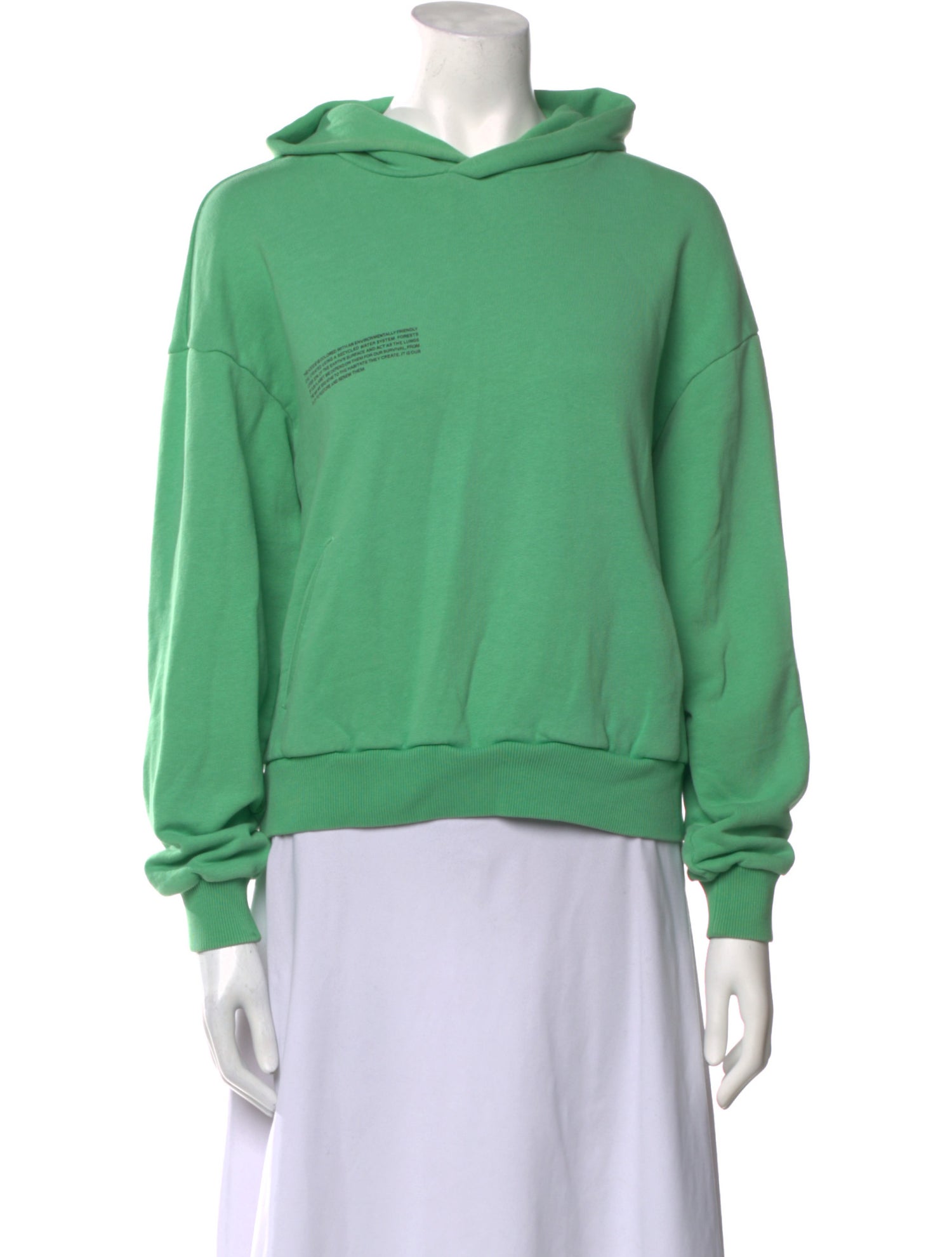 Pangaia Crew Neck Long Sleeve Hoodie