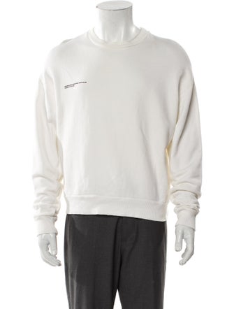 Pangaia Graphic Print Crew Neck Pullover