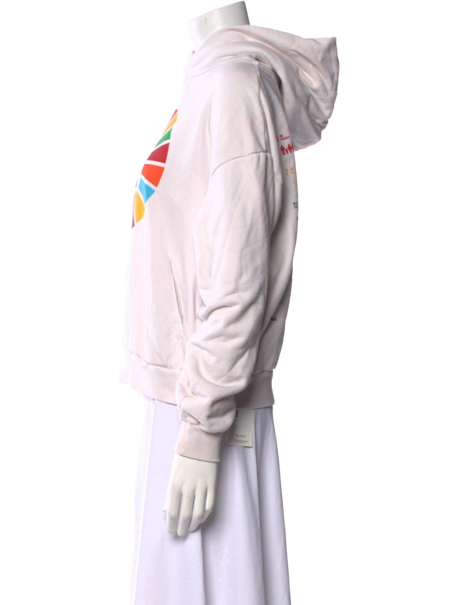 Pangaia Graphic Print Crew Neck Sweatshirt