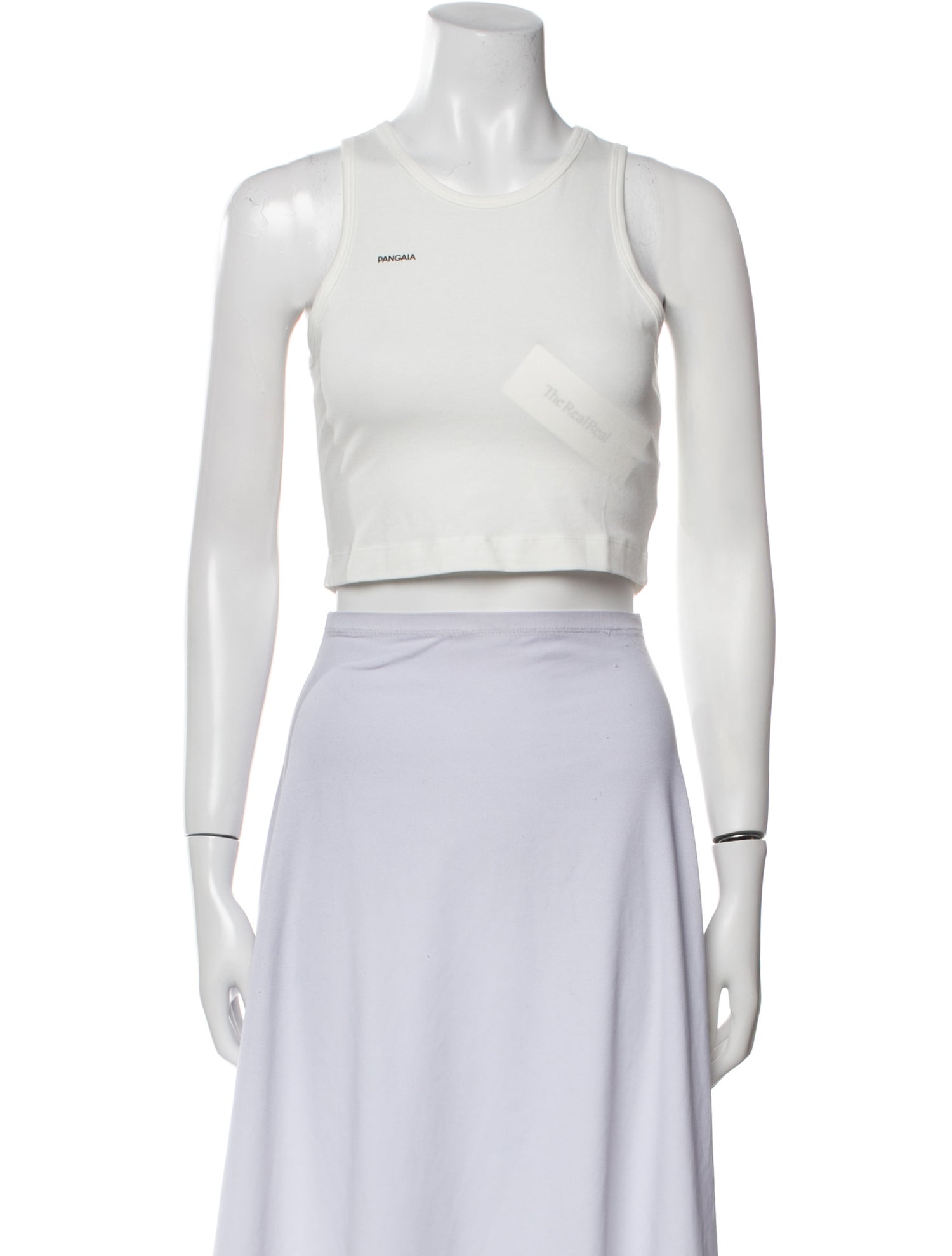 Pangaia Crew Neck Sleeveless Crop Top w/ Tags