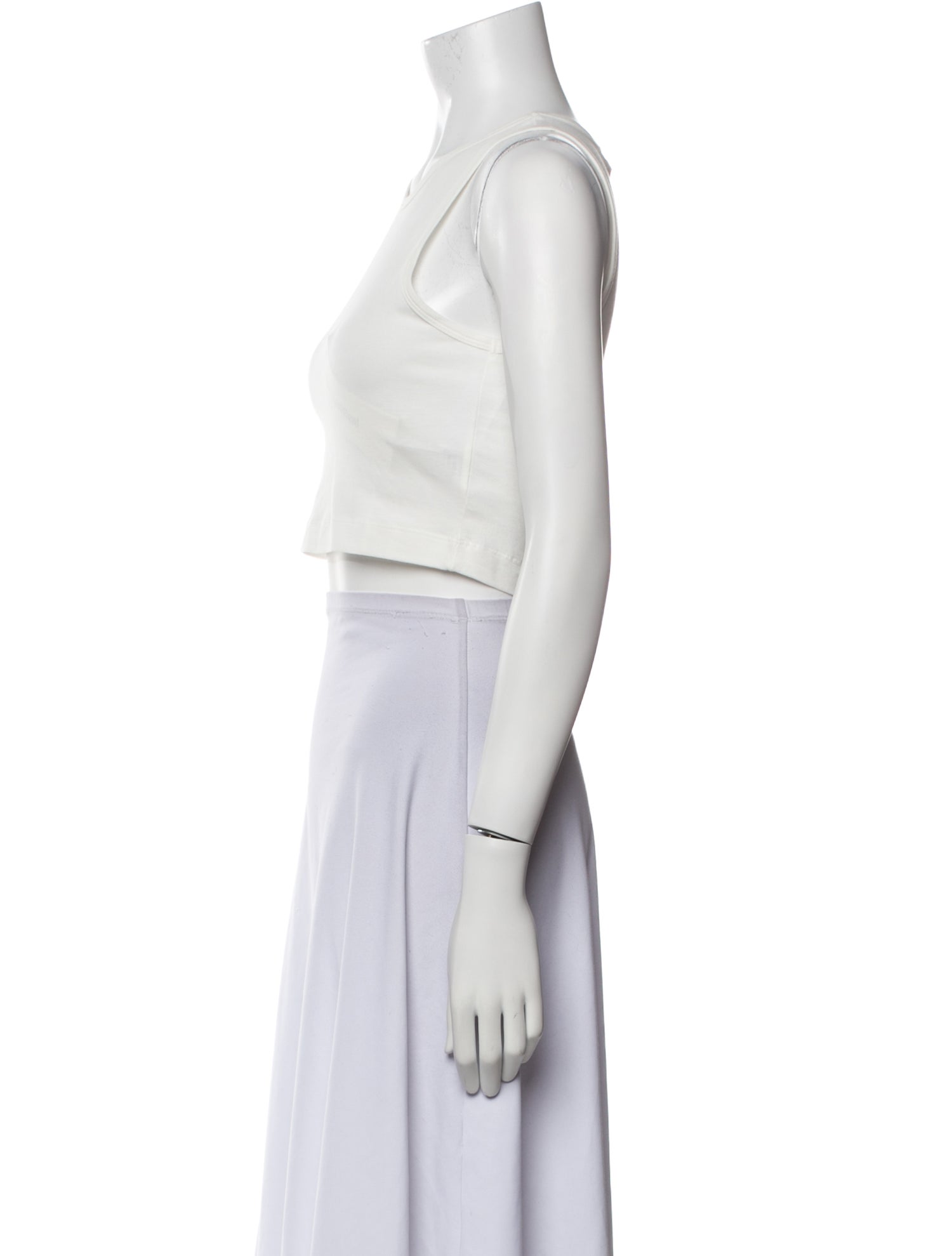 Pangaia Crew Neck Sleeveless Crop Top w/ Tags