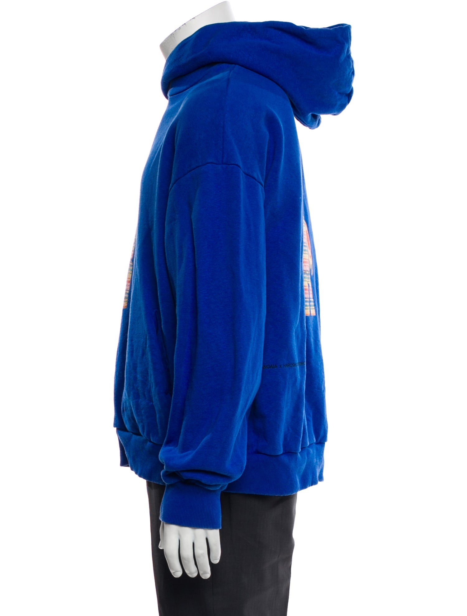 Pangaia Graphic Print Crew Neck Hoodie