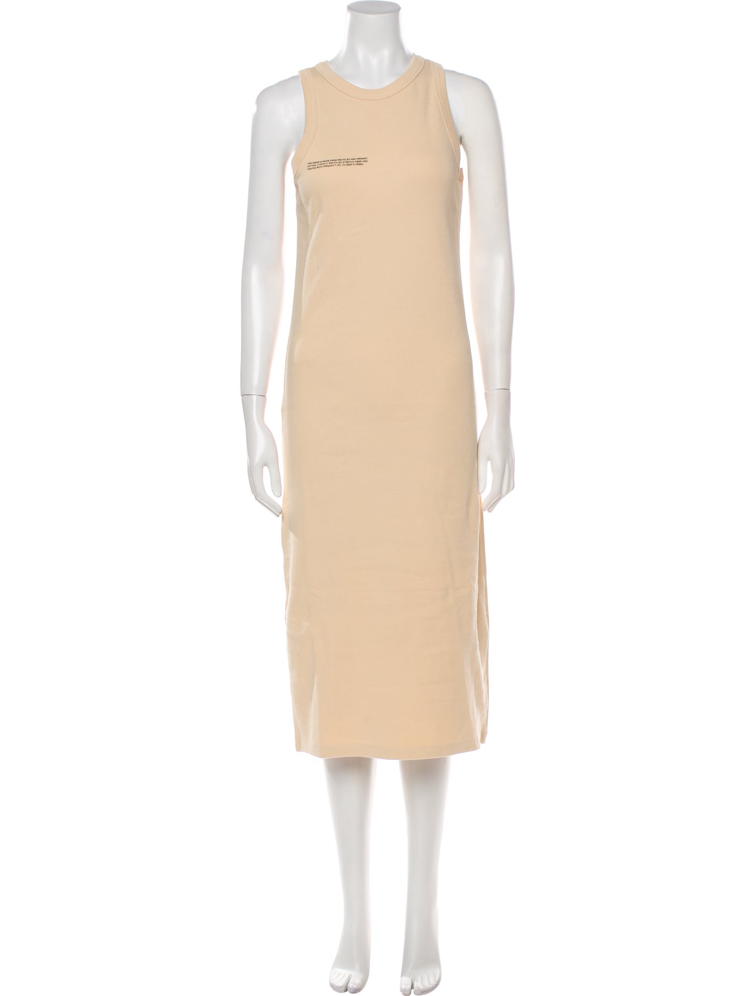 Pangaia Crew Neck Midi Length Dress w/ Tags