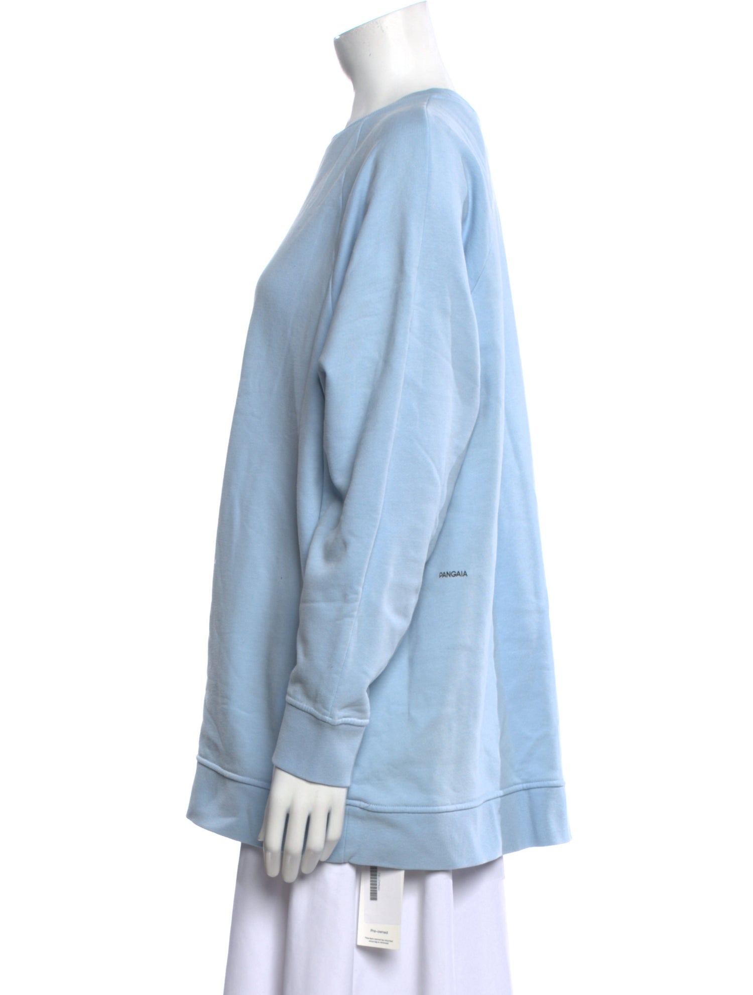 Pangaia Crew Neck Long Sleeve Sweatshirt