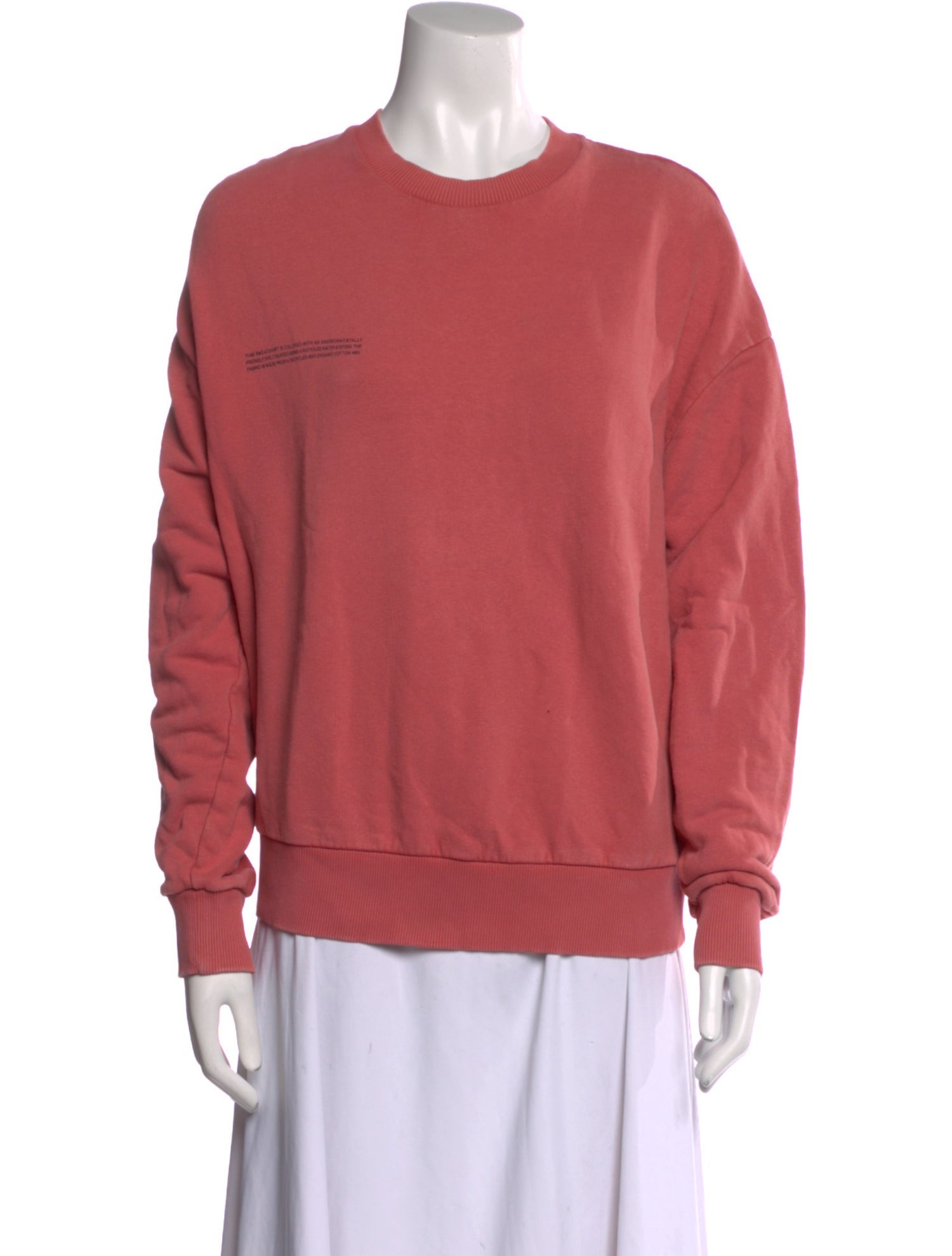 Pangaia Crew Neck Long Sleeve Sweatshirt