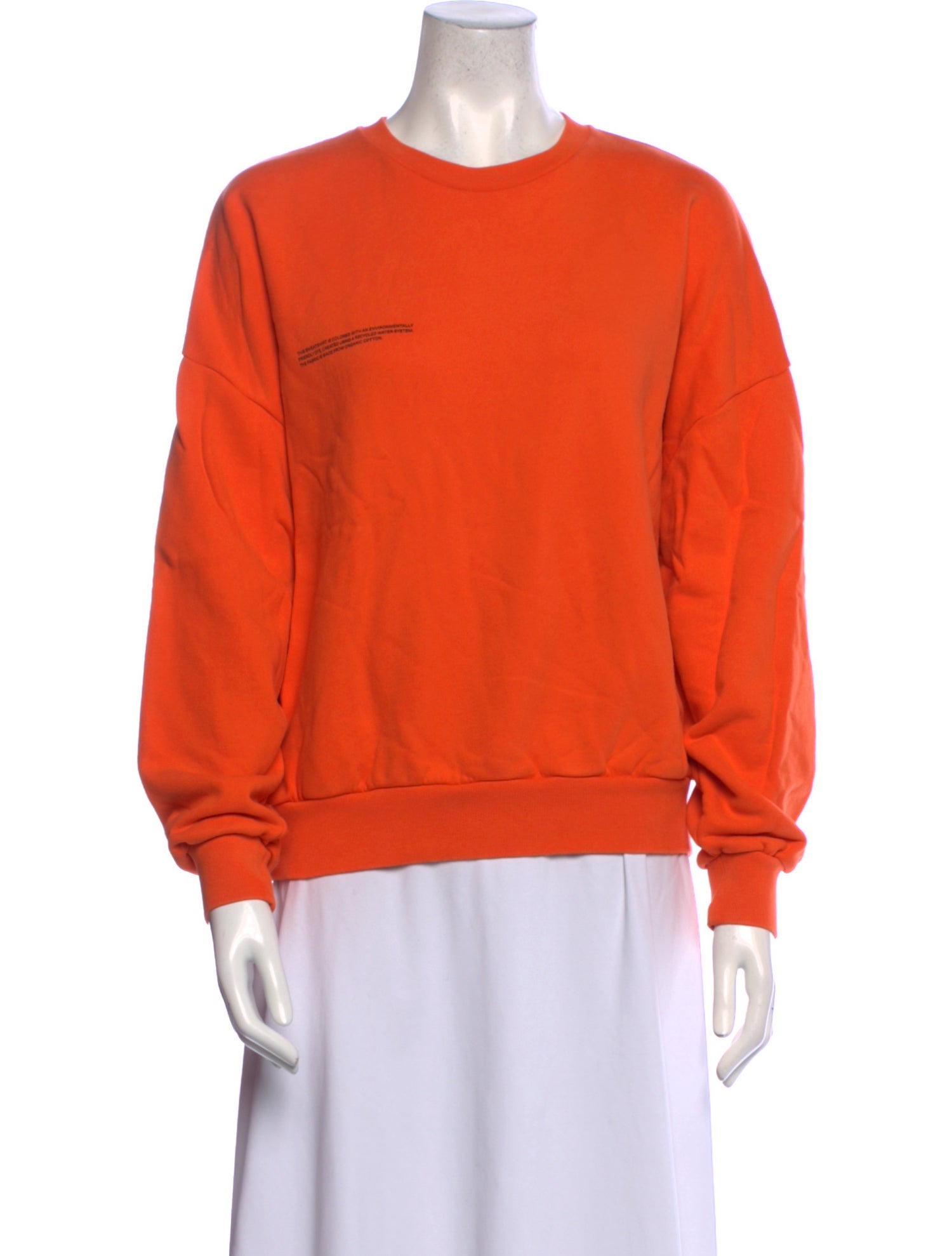 Pangaia Crew Neck Long Sleeve Sweatshirt