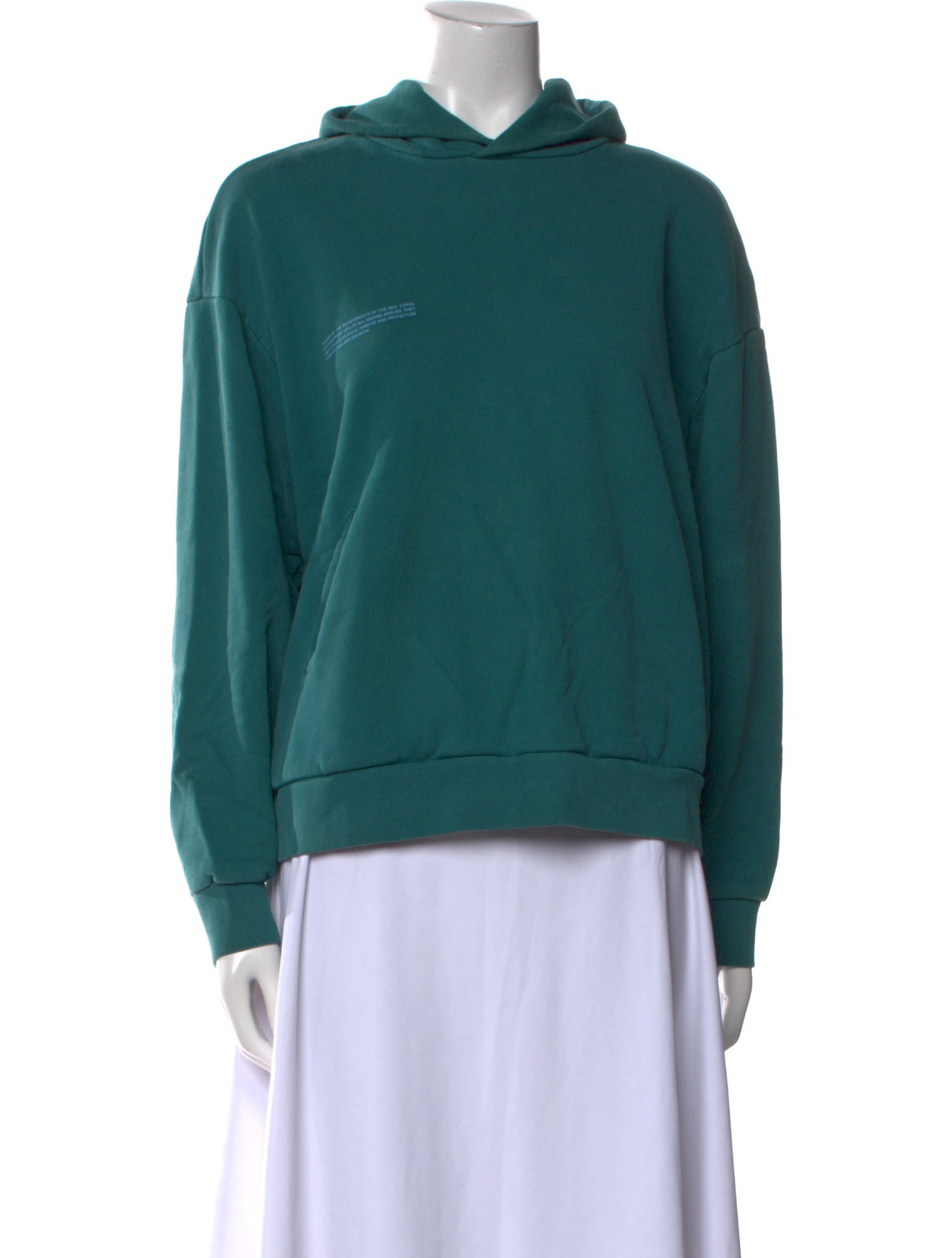 Pangaia Cowl Neck Long Sleeve Sweatshirt