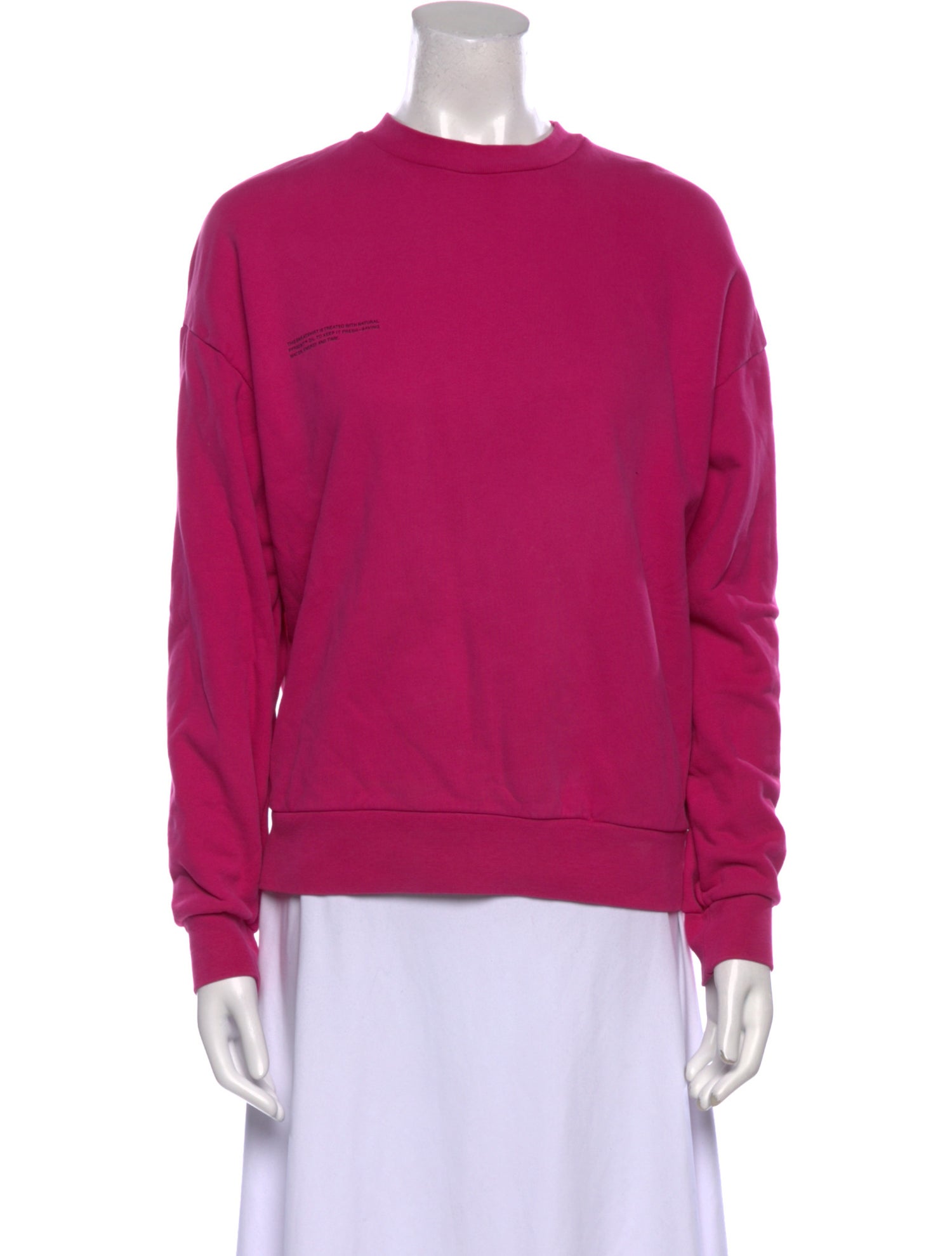 Pangaia Crew Neck Long Sleeve Sweatshirt
