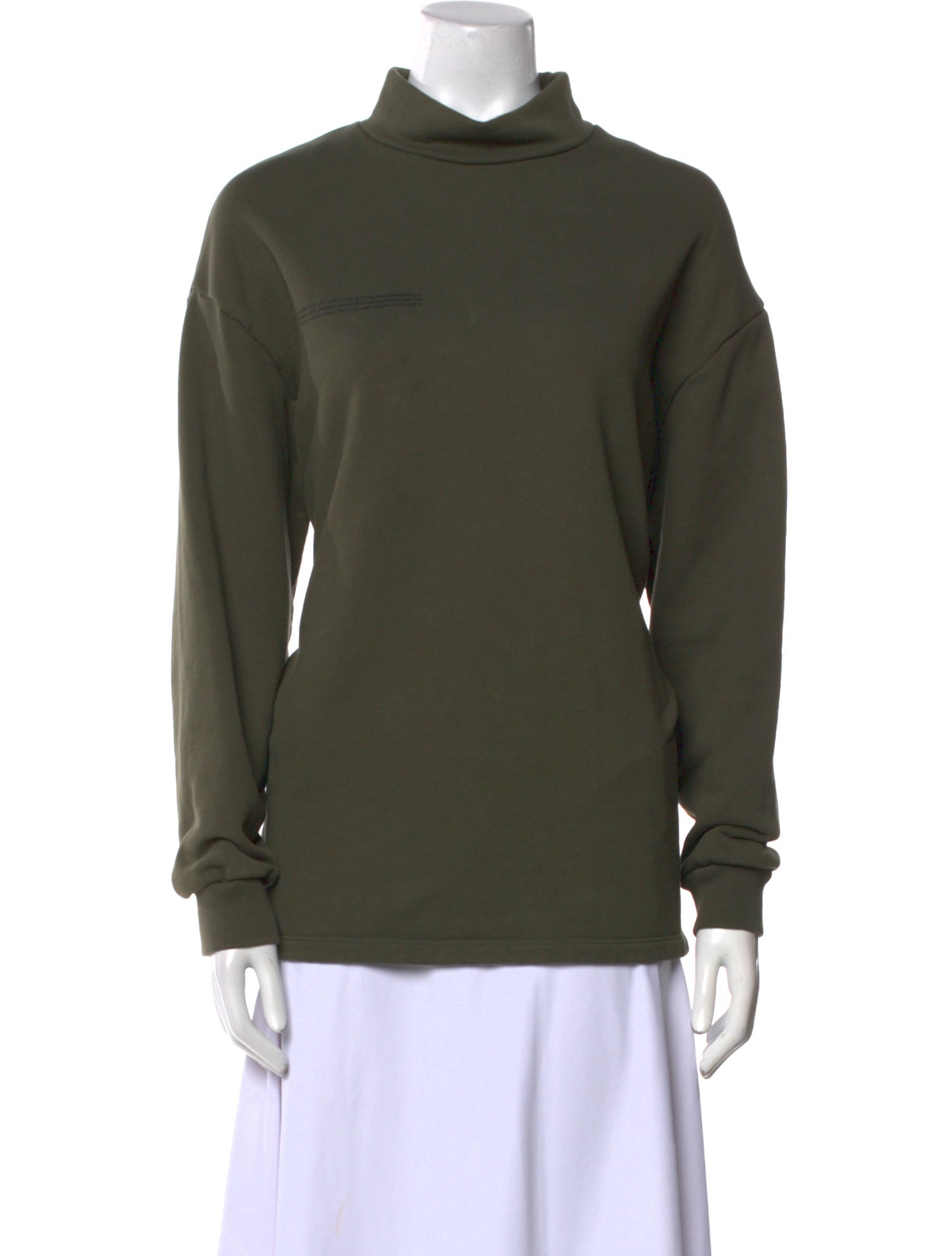 Pangaia Turtleneck Long Sleeve Sweatshirt