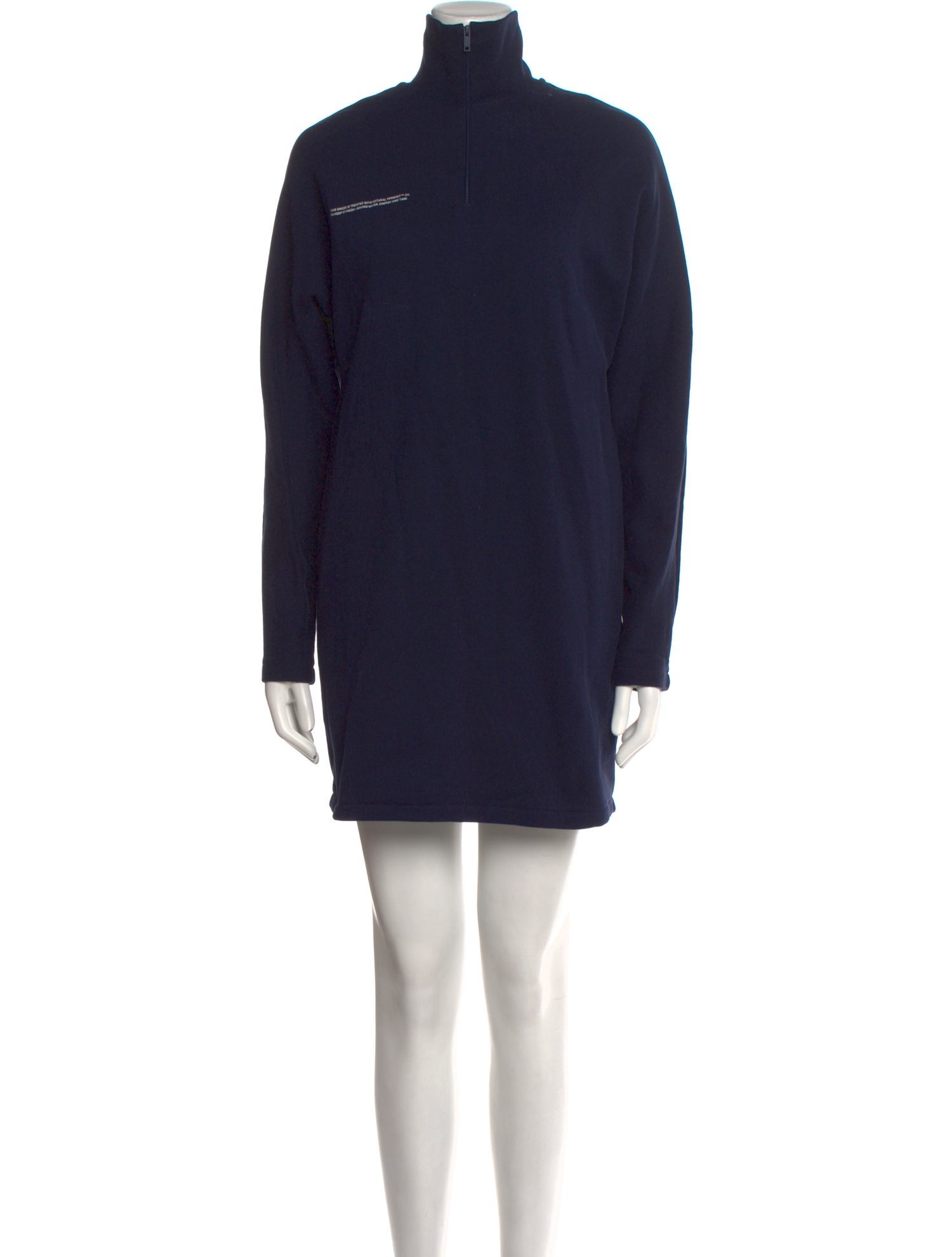 Pangaia Turtleneck Mini Dress