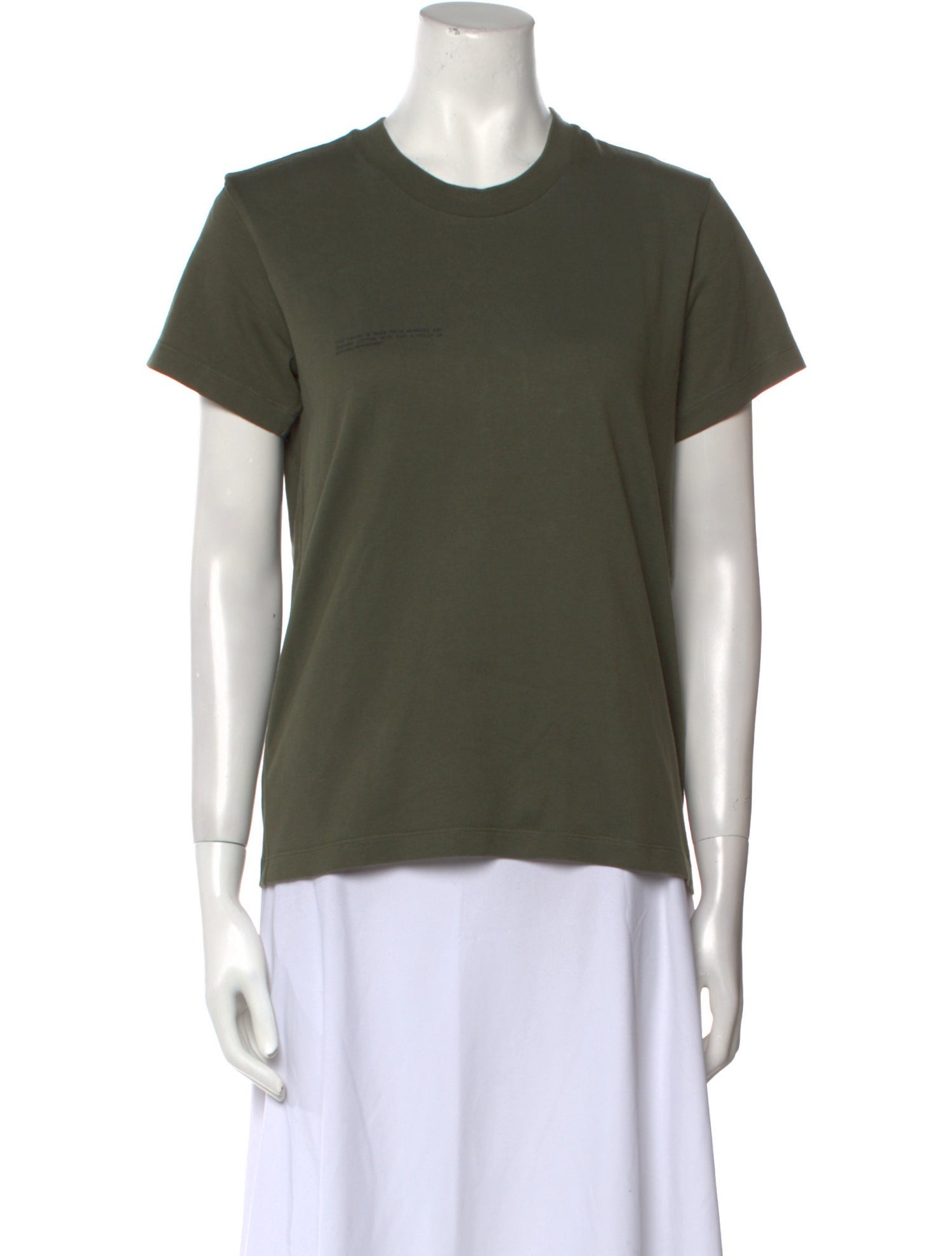 Pangaia Crew Neck Short Sleeve T-Shirt