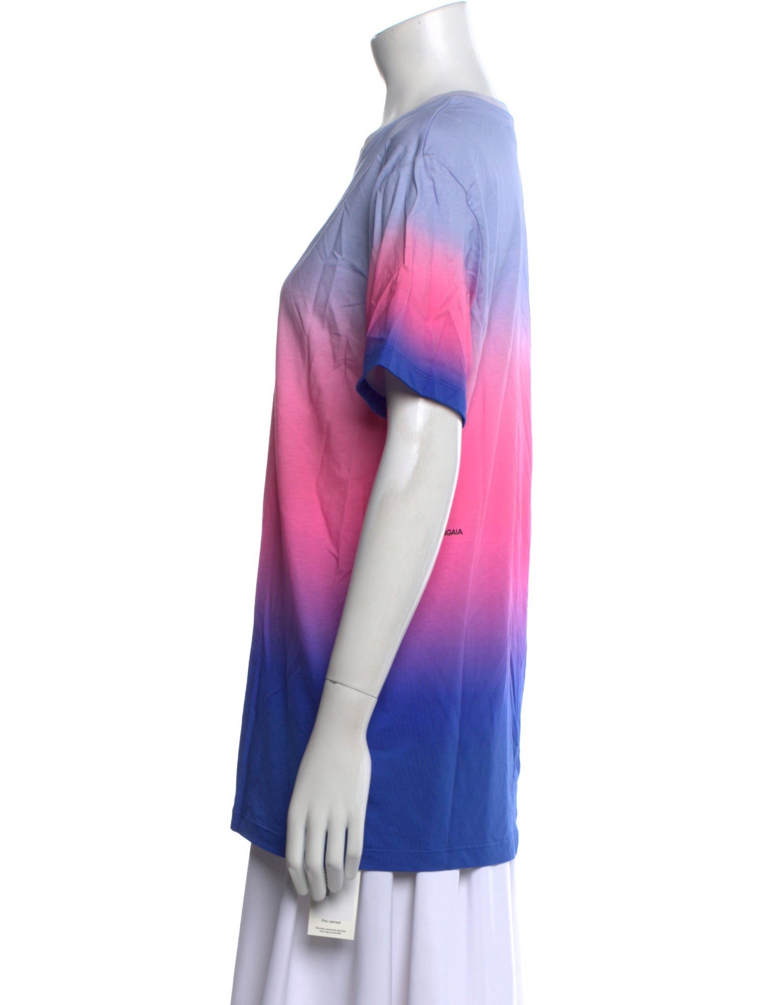 Pangaia Tie-Dye Print Crew Neck T-Shirt