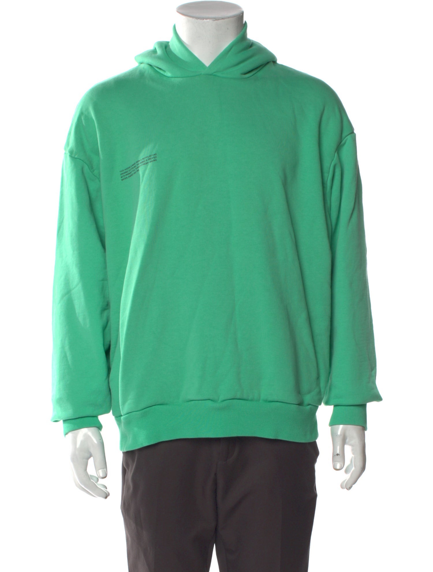 Pangaia Mock Neck Long Sleeve Hoodie