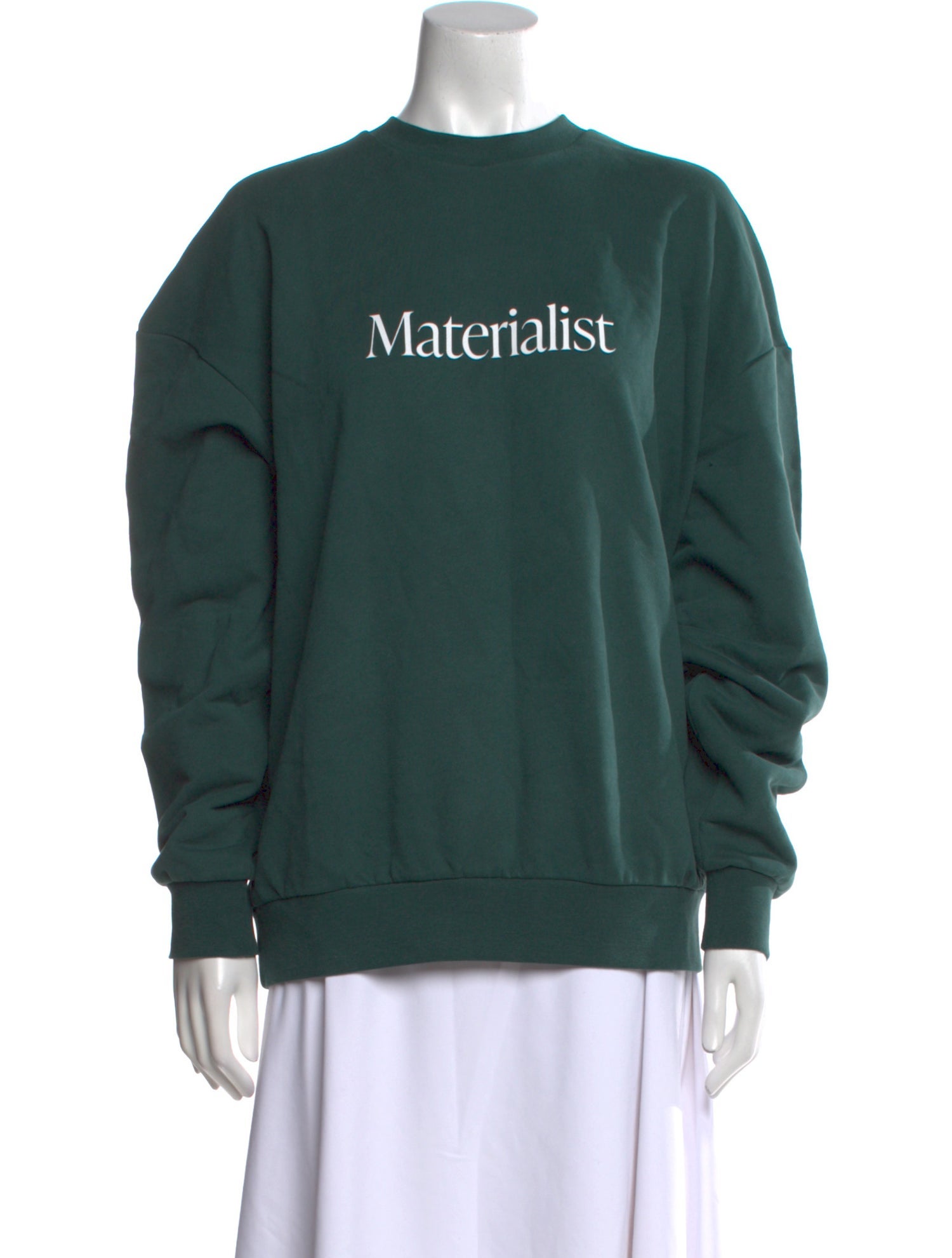 Pangaia Graphic Print Crew Neck Sweatshirt