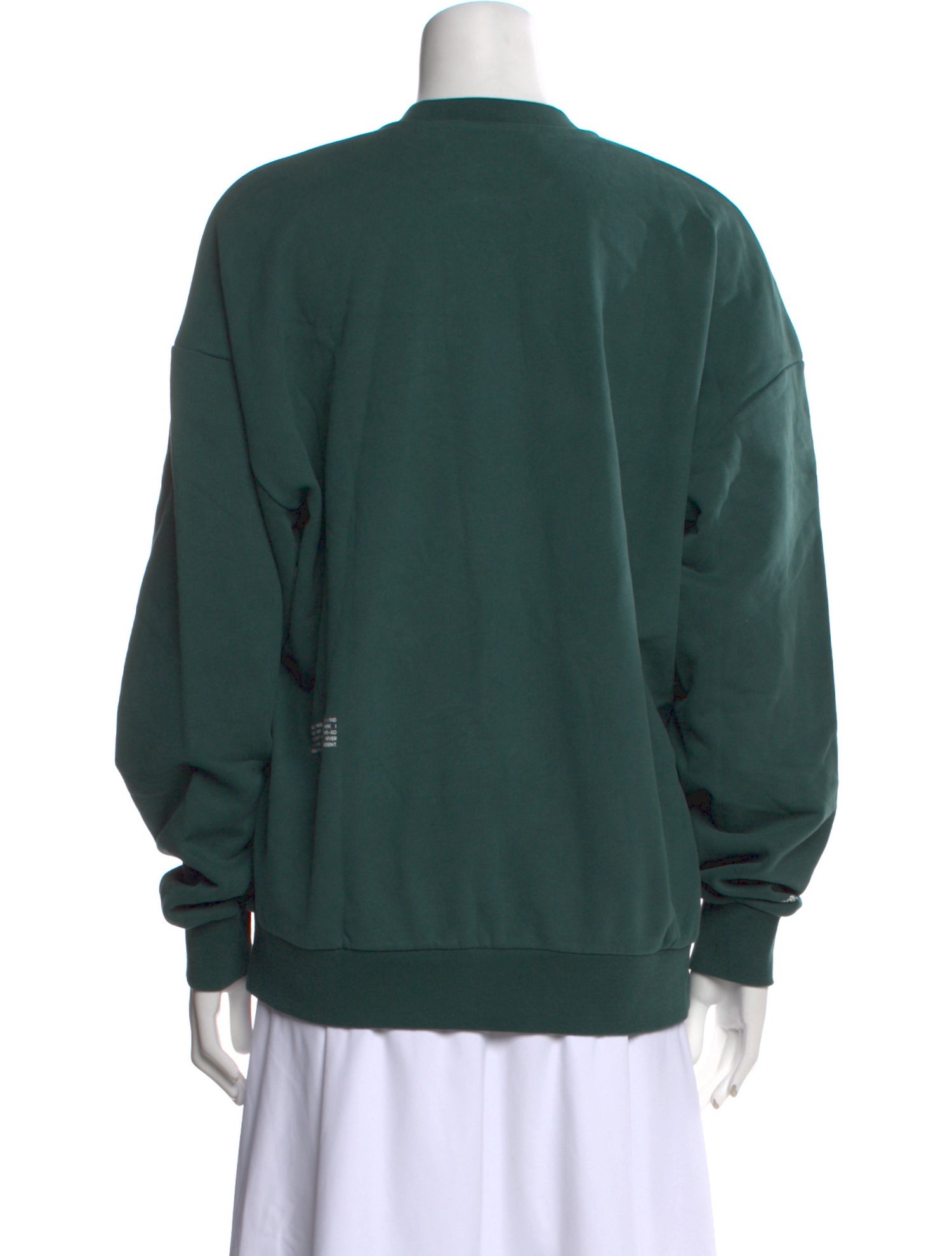 Pangaia Graphic Print Crew Neck Sweatshirt