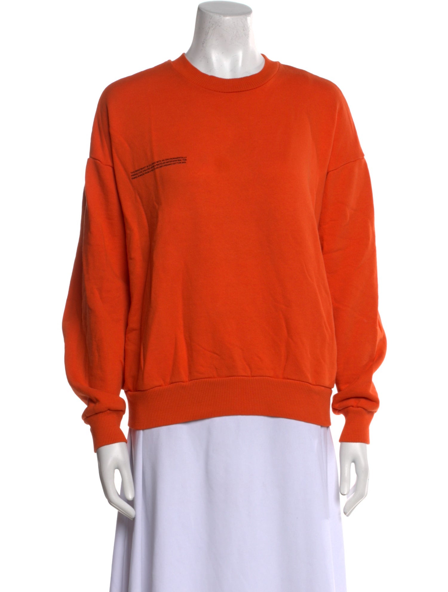 Pangaia Crew Neck Long Sleeve Sweatshirt
