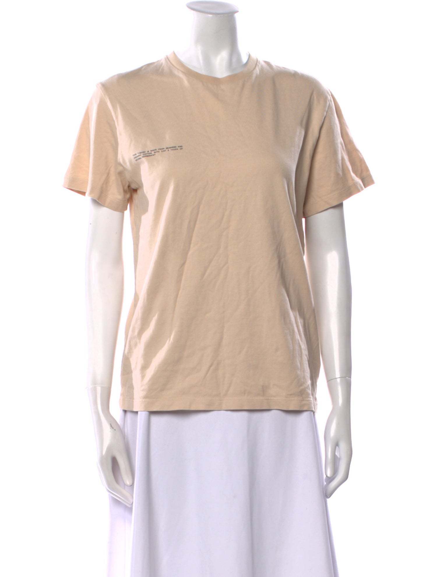 Pangaia Crew Neck Short Sleeve T-Shirt