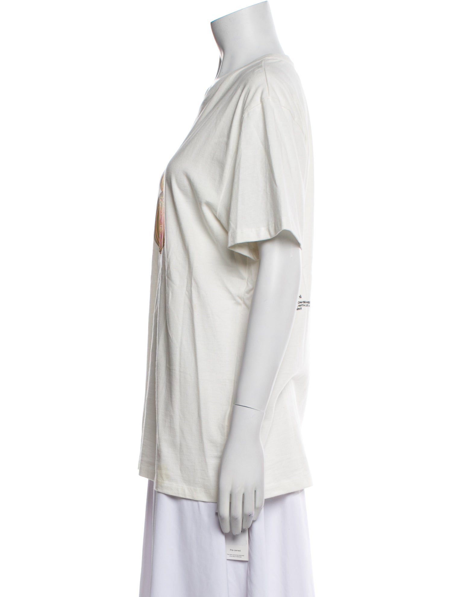 Pangaia Graphic Print Crew Neck T-Shirt