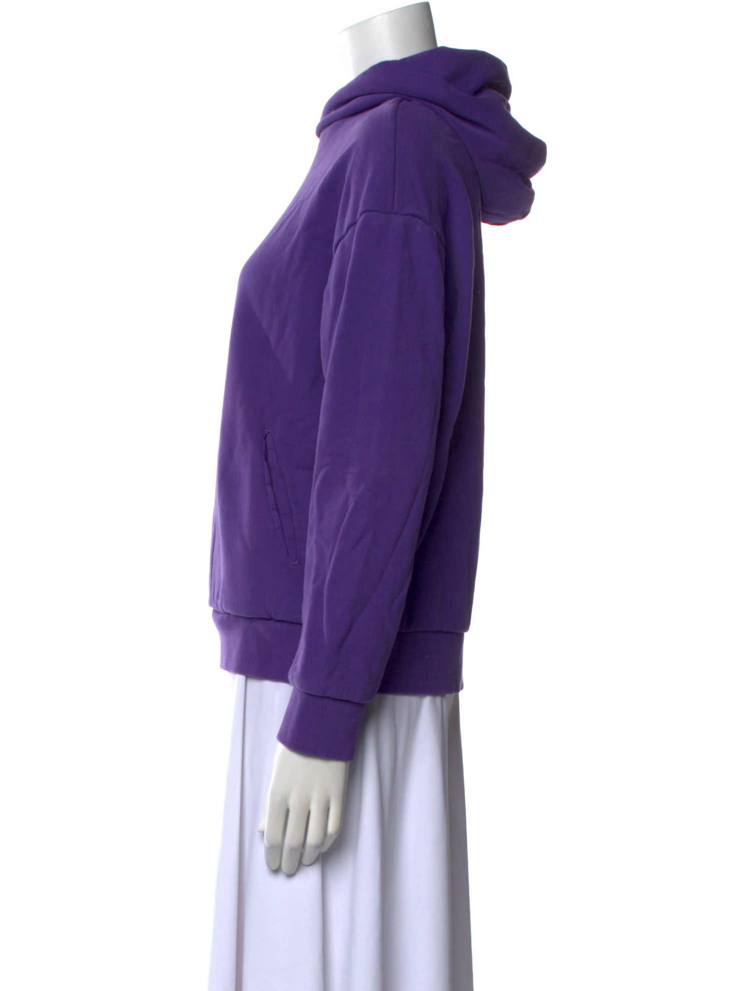 Pangaia Cowl Neck Long Sleeve Sweatshirt